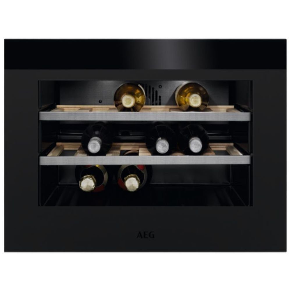 Weinkühlschrank AEG - - Kompakt-Weinkühlschrank - AEG Schwarz KWK884520T Matt