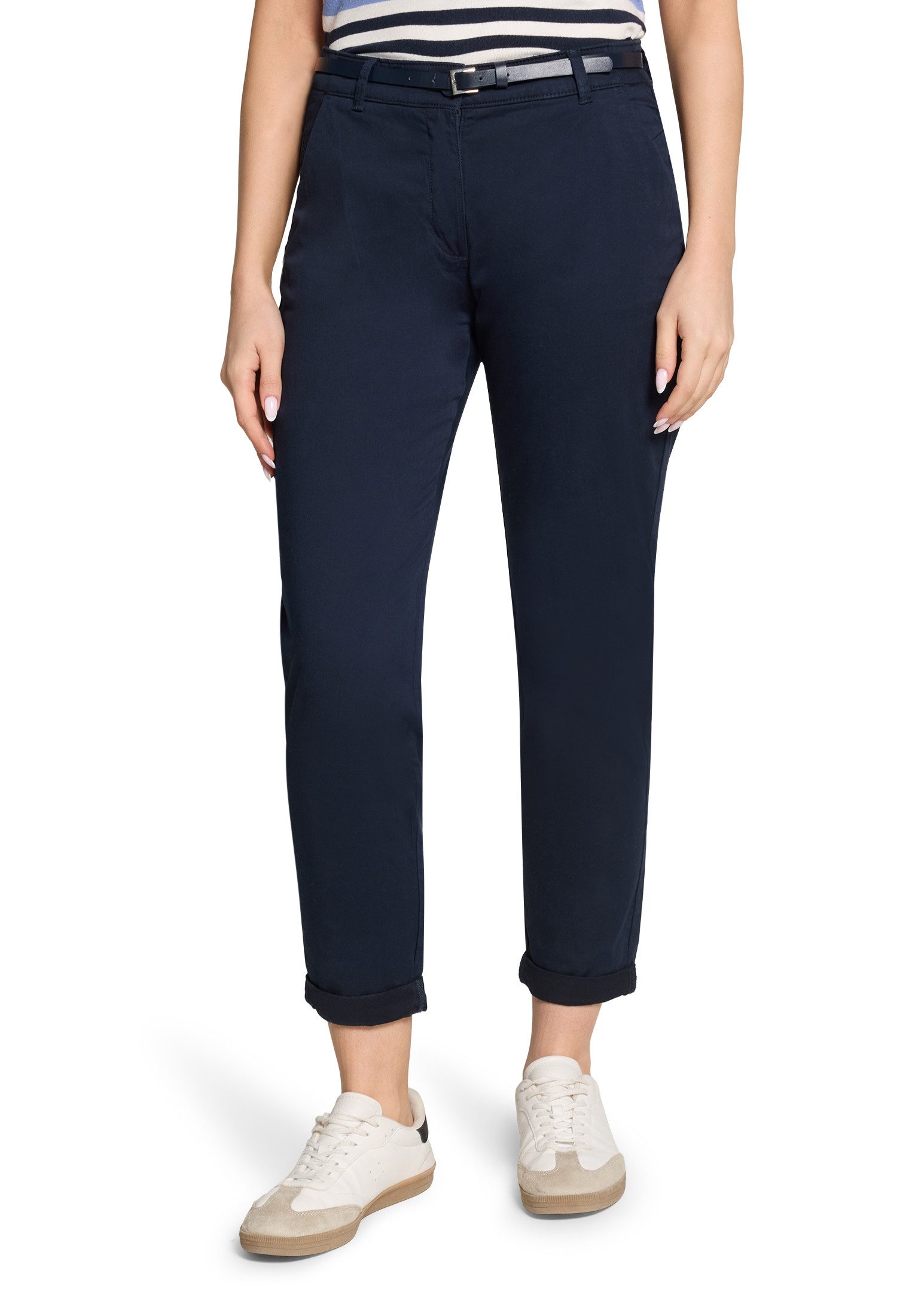 Chinohose Damen unifarben