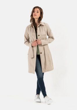 camel active Trenchcoat aus Organic Cotton-Mix (1-tlg)