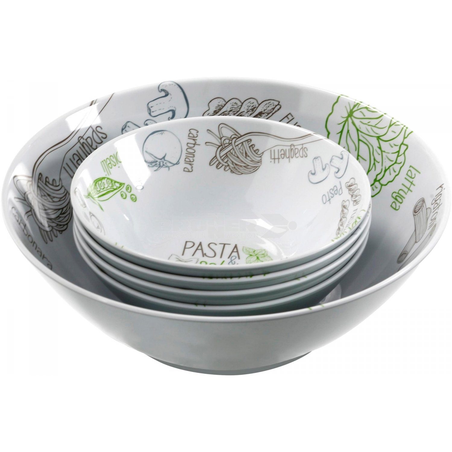 BRUNNER Schale Brunner Pasta & Salad Set