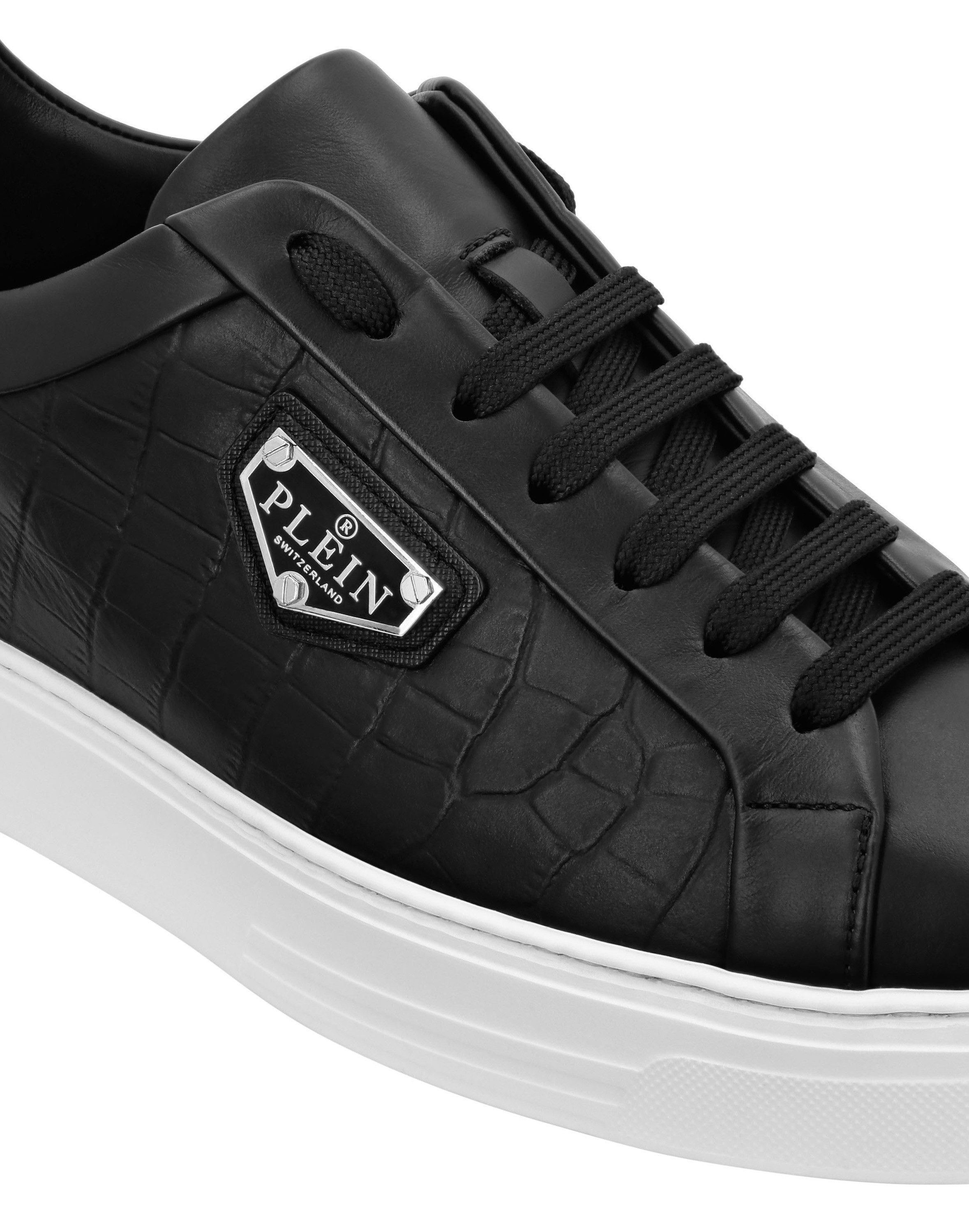 PHILIPP PLEIN Crocco Print Sneaker günstig online kaufen
