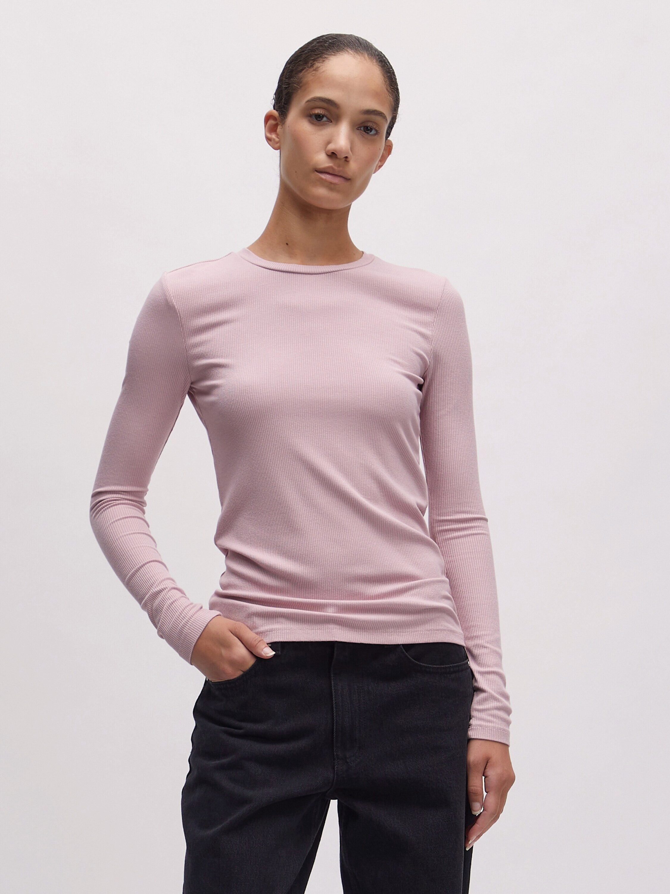 EDITED Langarmshirt Inoa (1-tlg) Plain/ohne Details günstig online kaufen