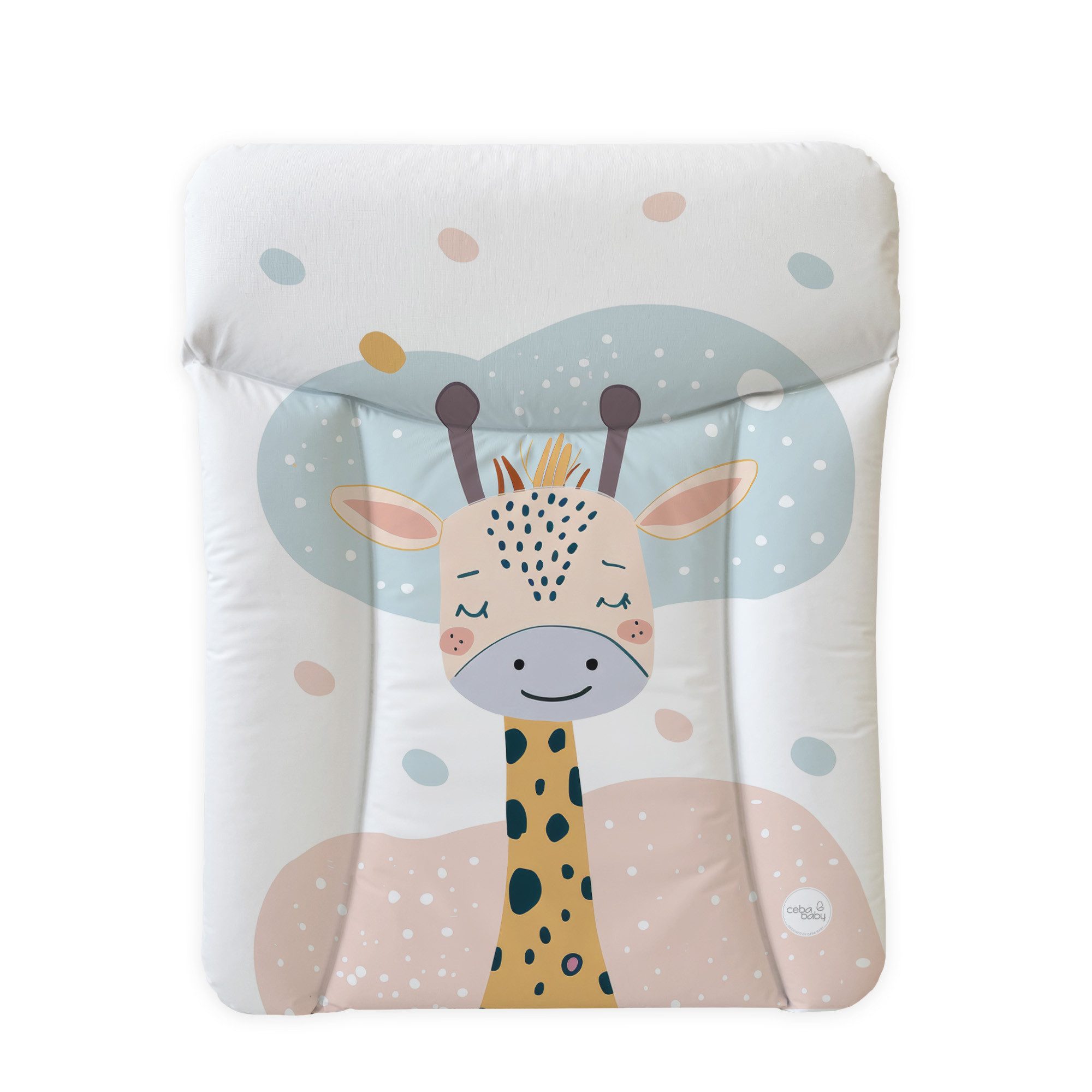 CEBA BABY Wickelauflage Weiche Wickeltischauflage 50 x 70 cm, 72 x 75 cm, 85 x 72 cm, Wickelauflage für Junge und Mädchen - Wasserdicht, abwaschbar