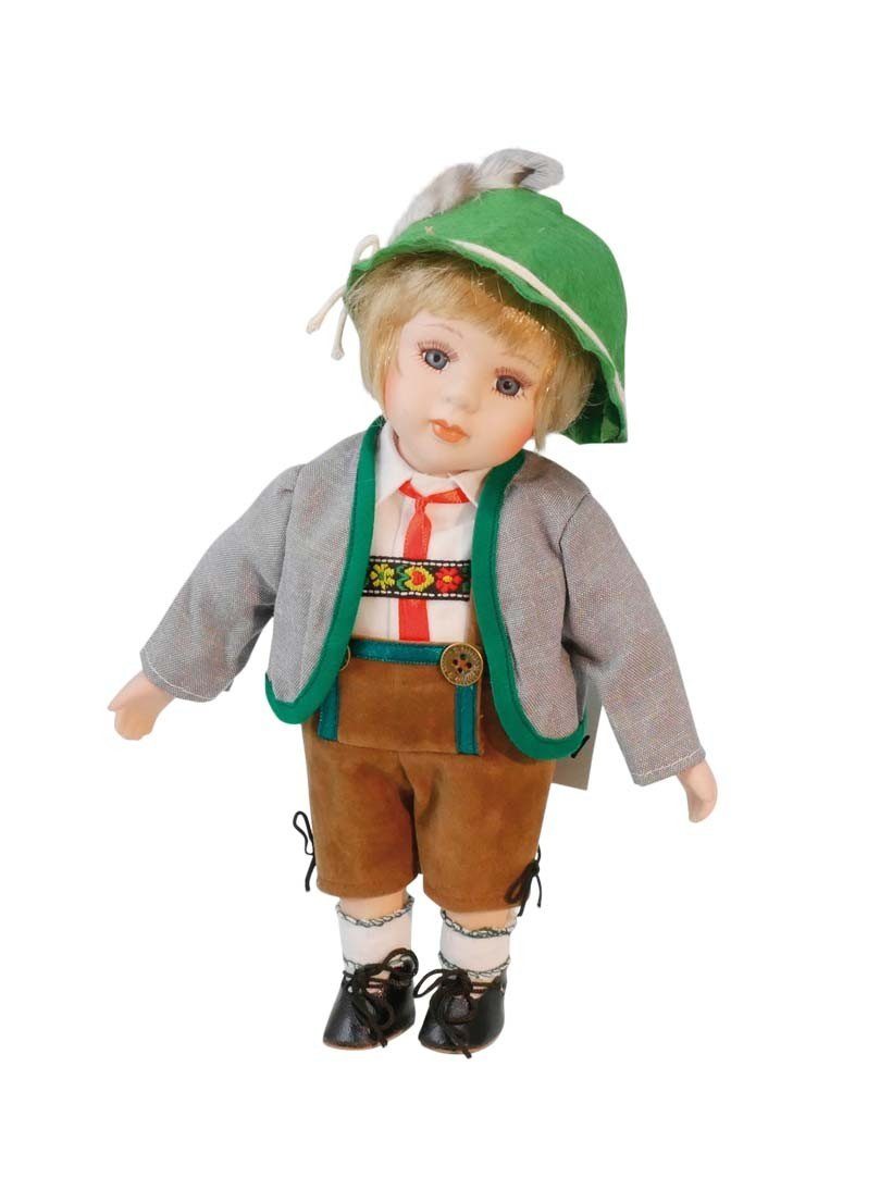 Musicboxworld Spieluhr Trachtenjunge Porzellan