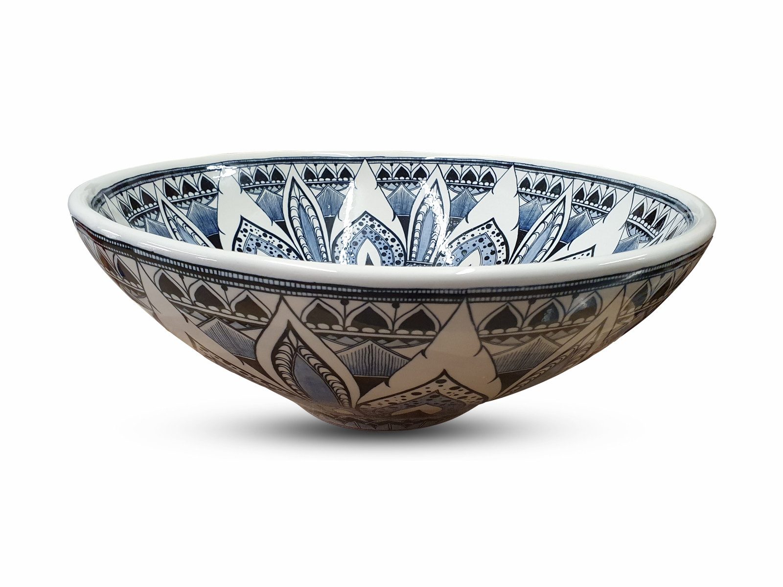 Kinaree Aufsatzwaschbecken Keramik Раковины SUKHUMVIT VI, handbemalt