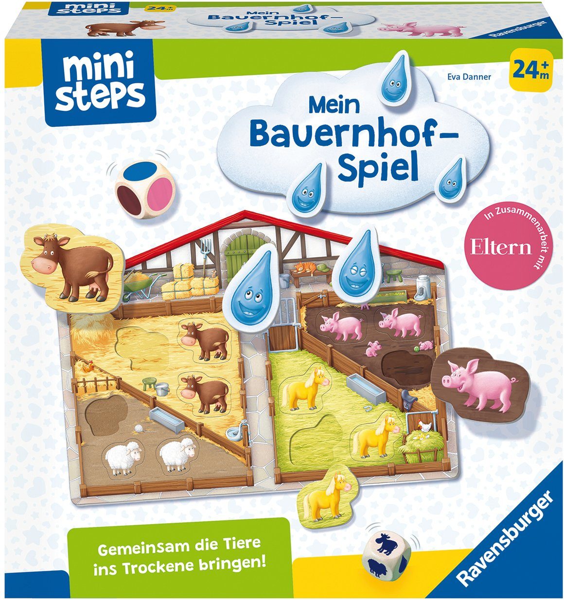 weltweit ministeps® - Made Bauernhof-Spiel, schützt Unser in Ravensburger Wald - Europe, FSC® Spiel,