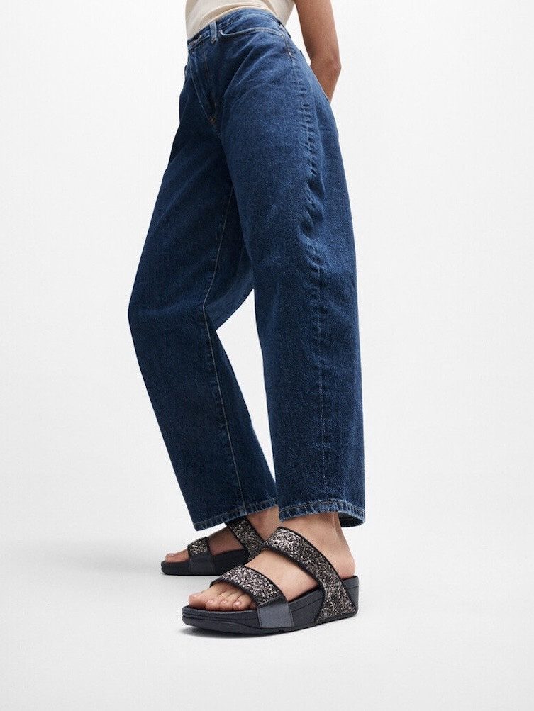 Fitflop LULU MULTI-TONAL GLITTER Pantolette Badeschuh, Slides, Sandale mit günstig online kaufen