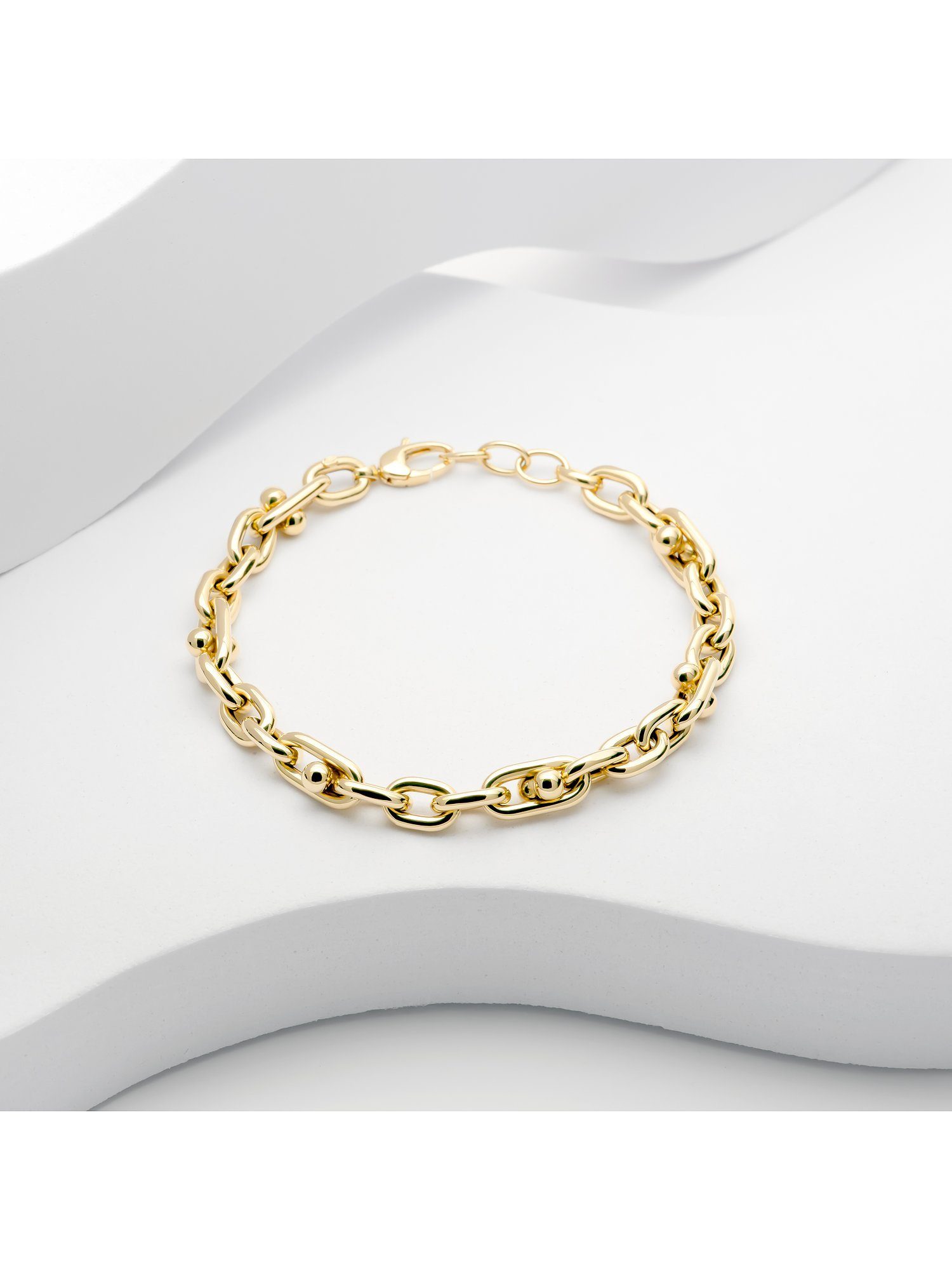 CHRIST Damen-Armband Gelbgold CHRIST Goldarmband 585er