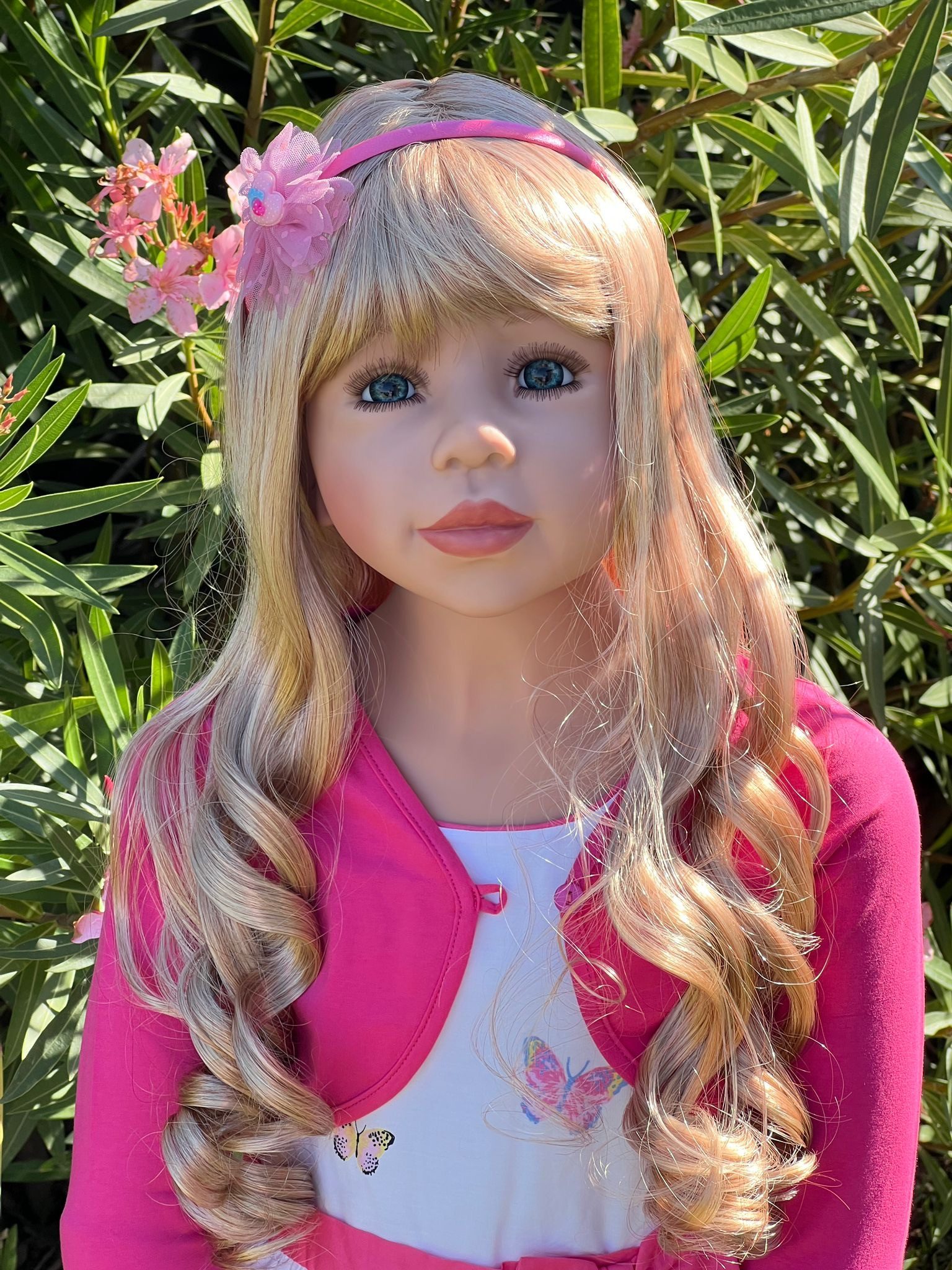 CMTPUPPENGALERIE Stehpuppe Kira von Monika Levenig - blond - 122 cm - (1-tlg)