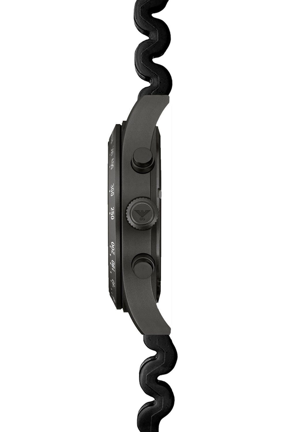 KHS Chronograph PLABSSC.DB, für Herren-Solaruhr Platoon Schwarz