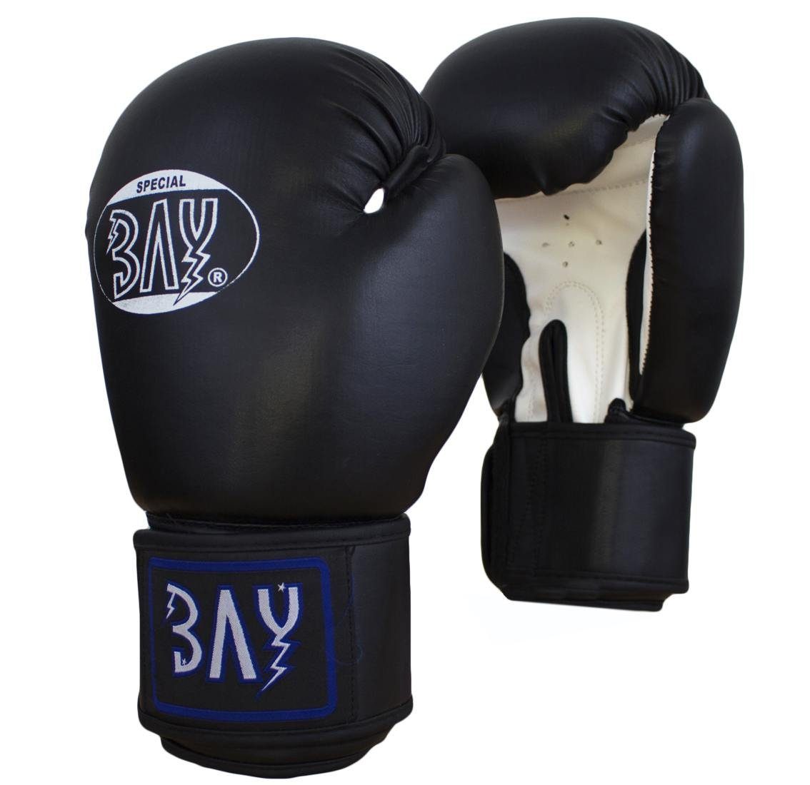 BAY-Sports Boxhandschuhe Future Box-Handschuhe schwarz/weiß Boxen günstig online kaufen
