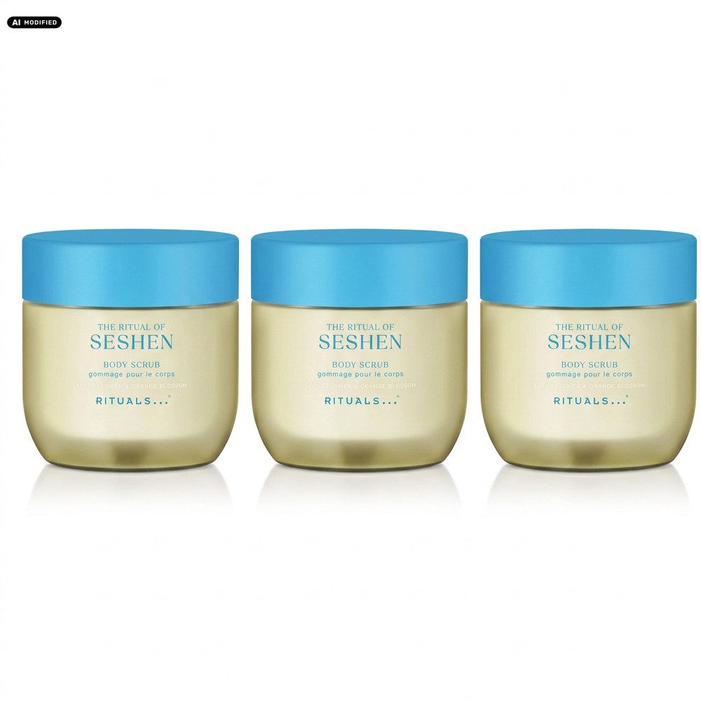 Rituals Körperpeeling RITUALS The Ritual of Seshen Körperpeeling 3er Set, 1-tlg., Vorteilspack mit drei Meersalz-Körperpeelings