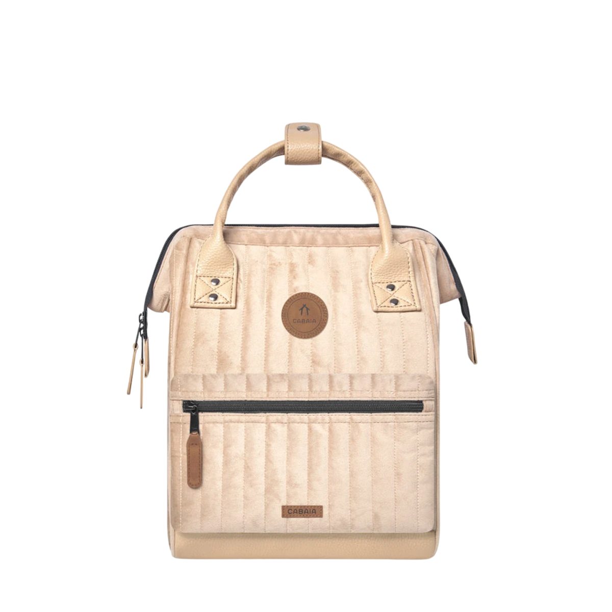 CABAIA Rucksack Guadalajara (Set, 3-tlg., inkl. 2 auswechselbaren Vordertaschen), Tagesrucksack mit austauschbaren Vordertaschen