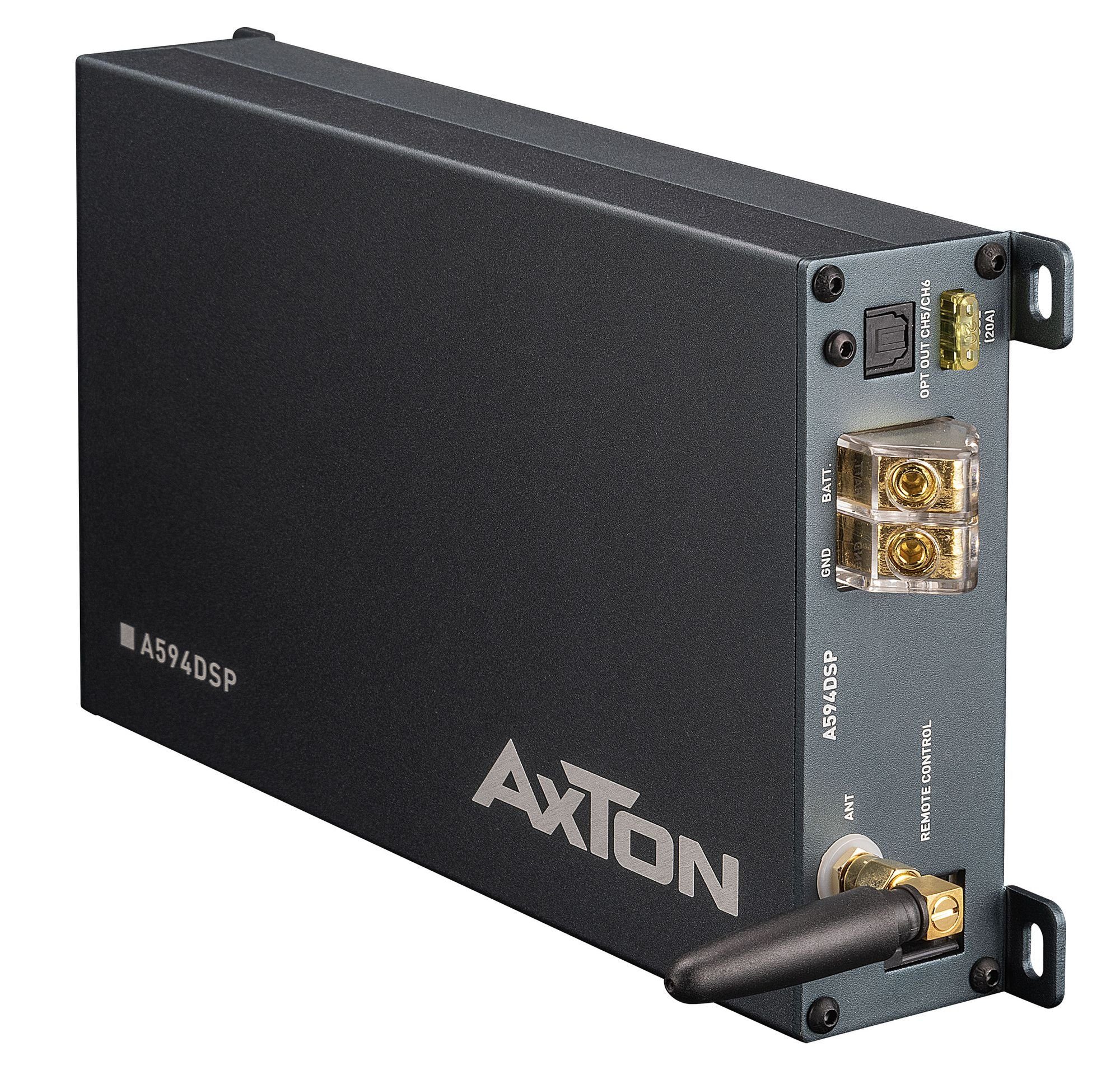 DSP-Verstärker fähig Verstärker Axton Watt Hi-Res 6 Kanal 4x150 A594DSP
