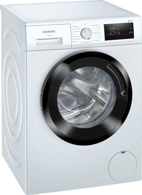 SIEMENS Waschmaschine WM14N0K5, 7 kg, 1400 U/min, Effizient, langlebig und  leise - iQdrive