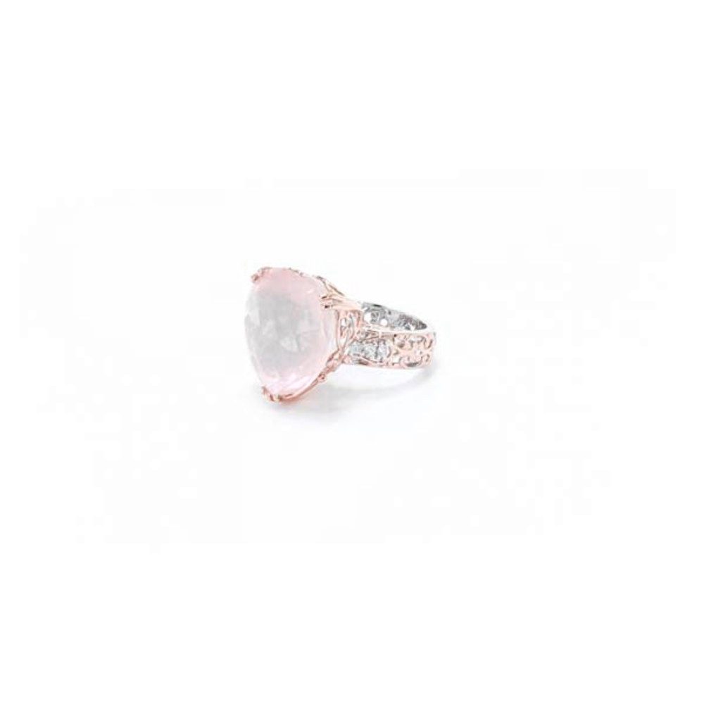 Cavill Silberring Rosenquarz Sterling Silber Herz Ring (1-tlg) günstig online kaufen