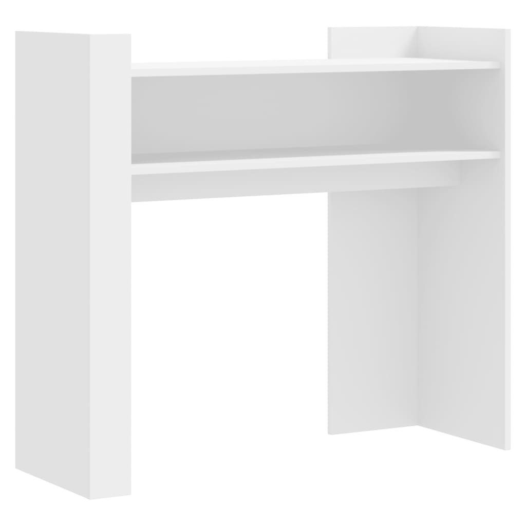 vidaXL Beistelltisch Konsolentisch Weiß 100x35x90 cm Holzwerkstoff (1-St)