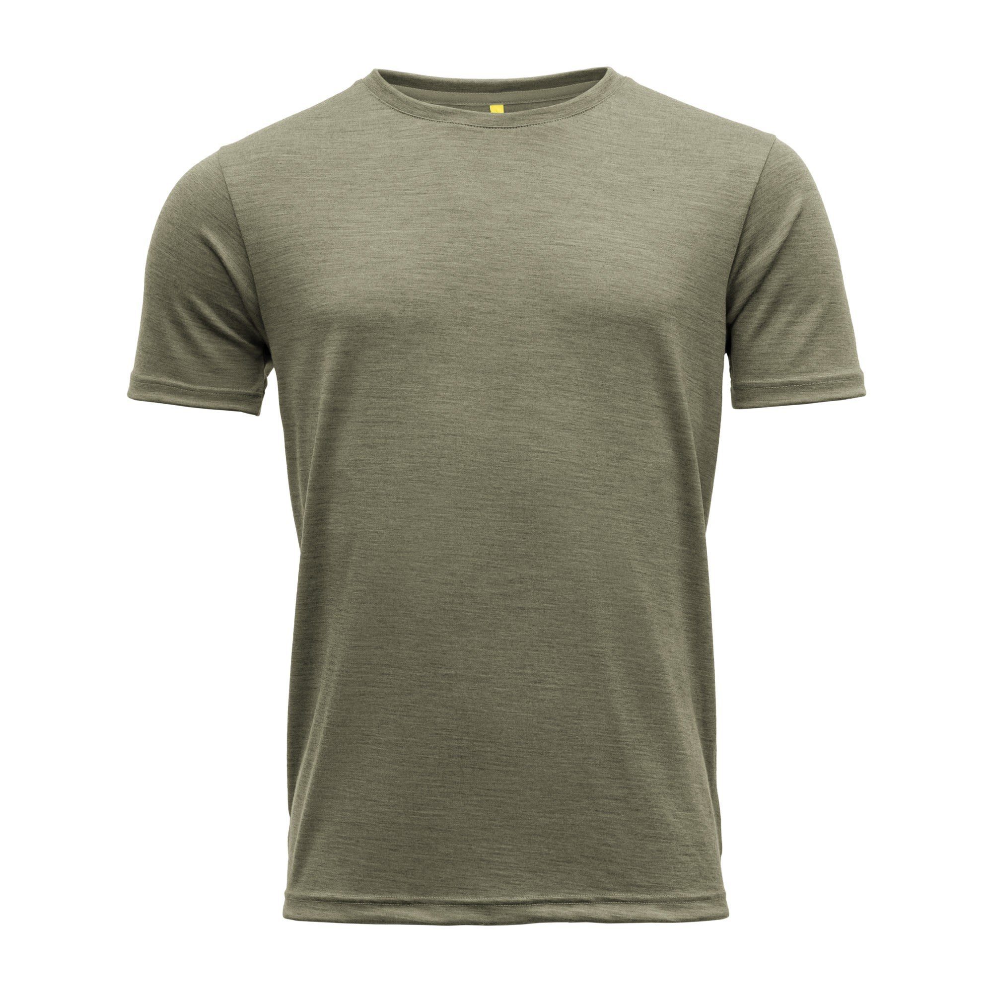 Lichen Devold 150 Kurzarm-Shirt Melange T-Shirt Eika Tee M Herren Devold Merino