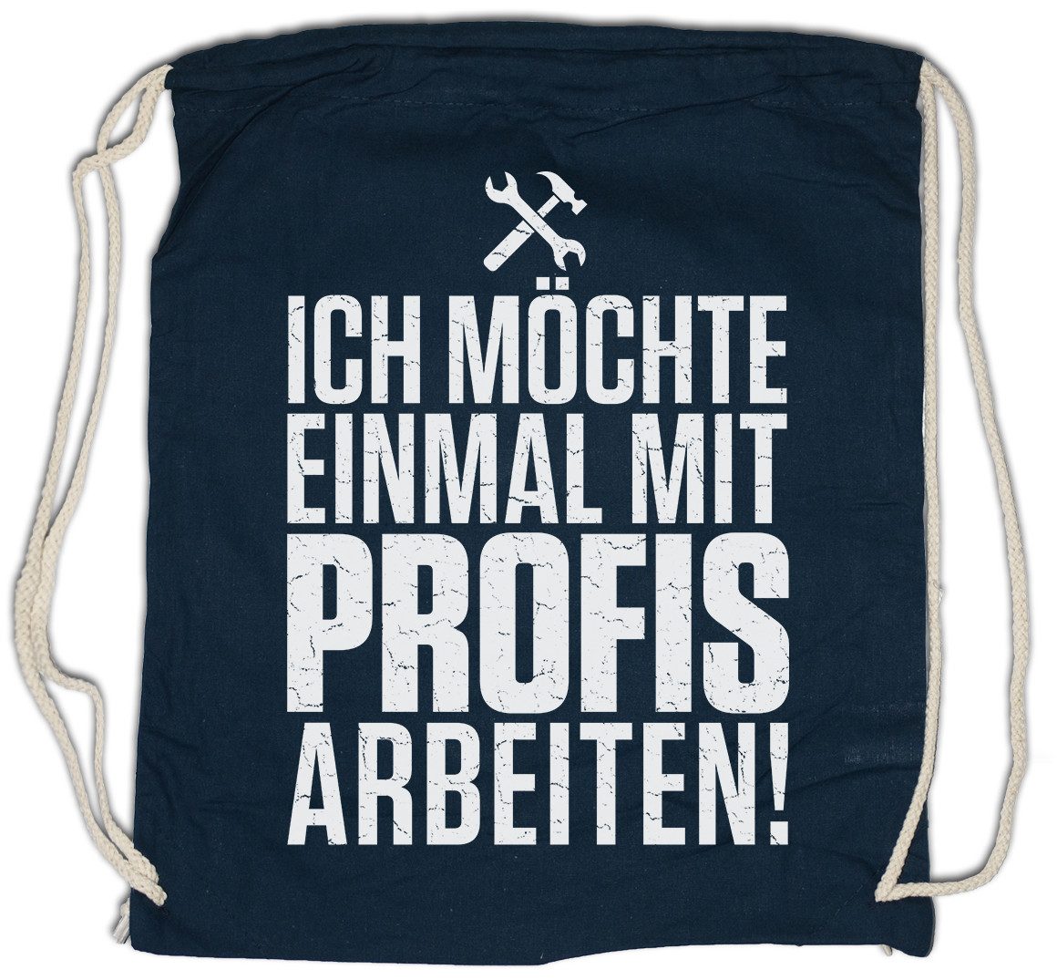 Turnbeutel Handwerker Profi Turnbeutel Heimwerker König Macher Schrauber Job