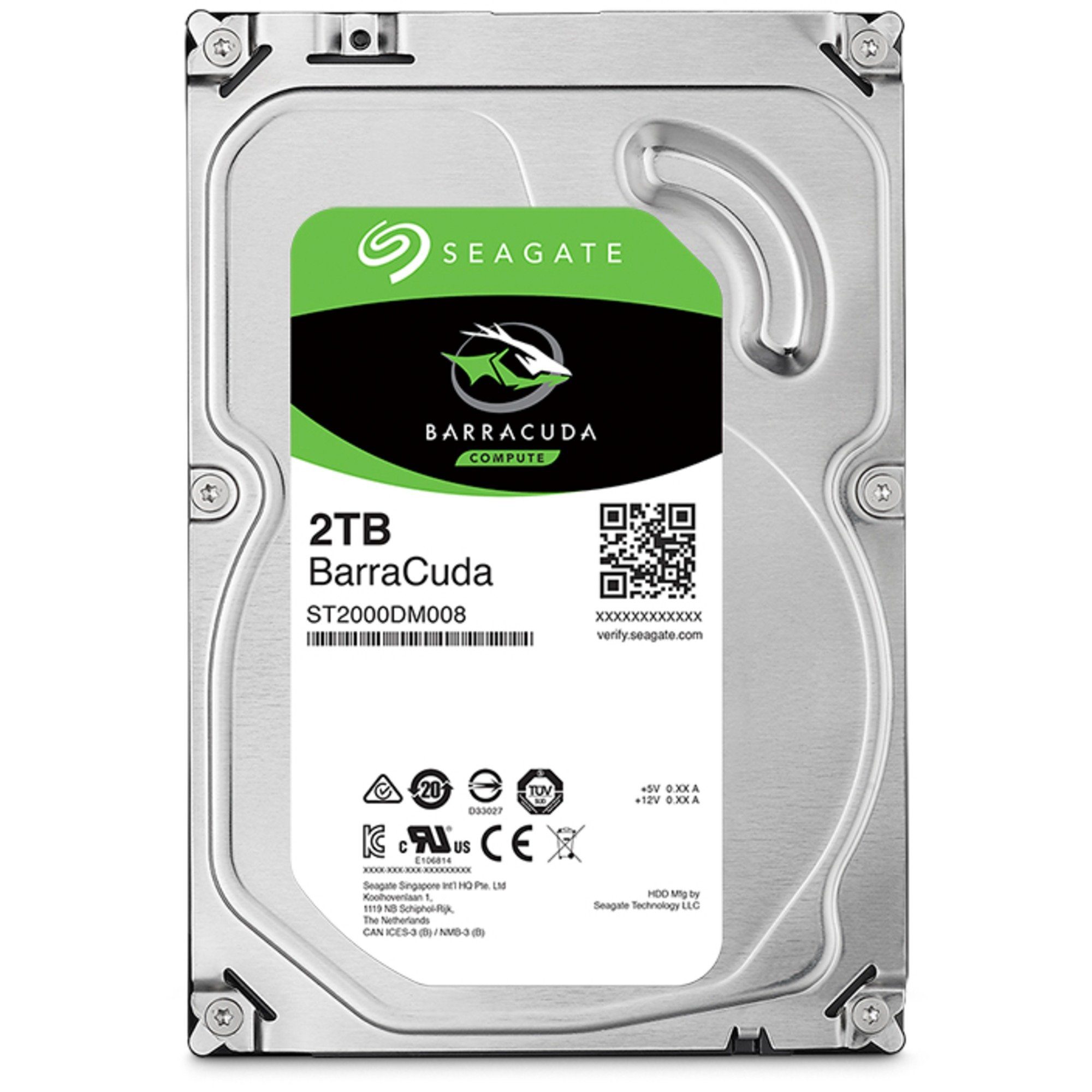 Seagate Seagate ST2000DM008 2 TB, Festplatte, (SATA 6 HDD-Festplatte (2 TB) 3.5"