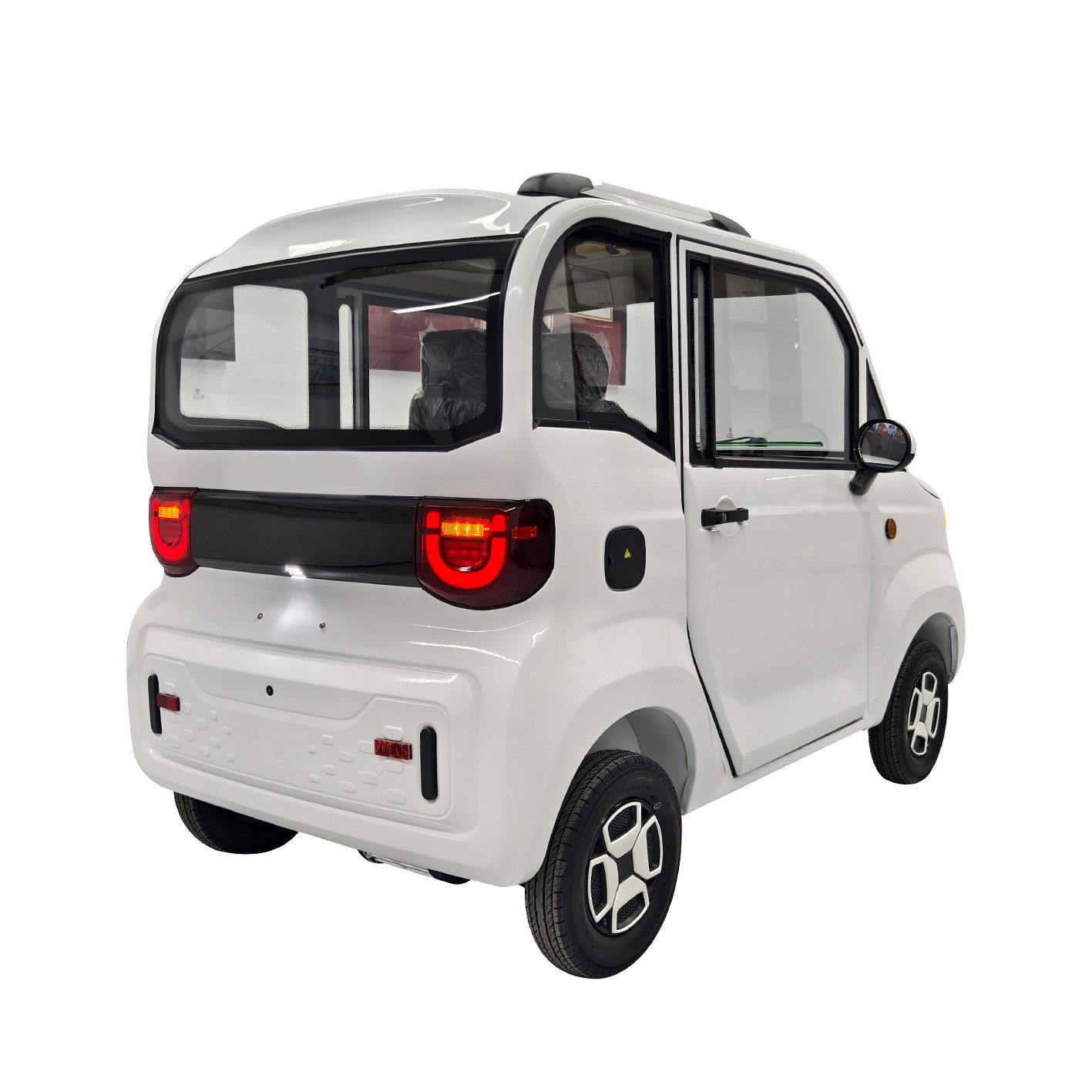 Urban Hopper Electric Scooter Urban Hopper Twin Base 4-Wheel Electric Cabin Scooter 2-Seater Microcar, 3000 W, 45 km/h, 3 kW 45 km/h, 60 V 58 Ah Lead-Acid Battery, Range approx. 60 km COC