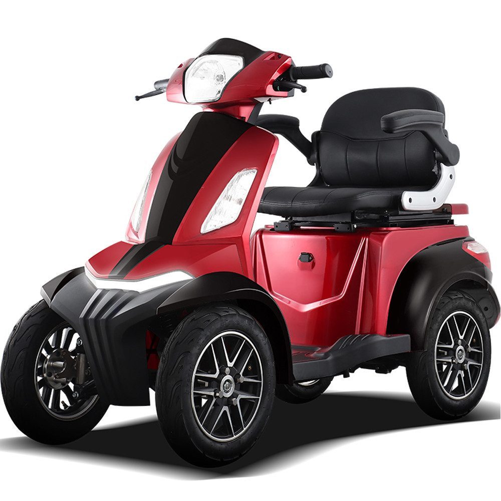 E-Motorroller 4-Rad Seniorenmobil Eco 25 KM/H / 6KMH Best Ager Elektro-Roller 1kW