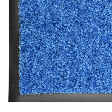Fußmatte Waschbar Blau 90x150 cm, furnicato, Rechteckig