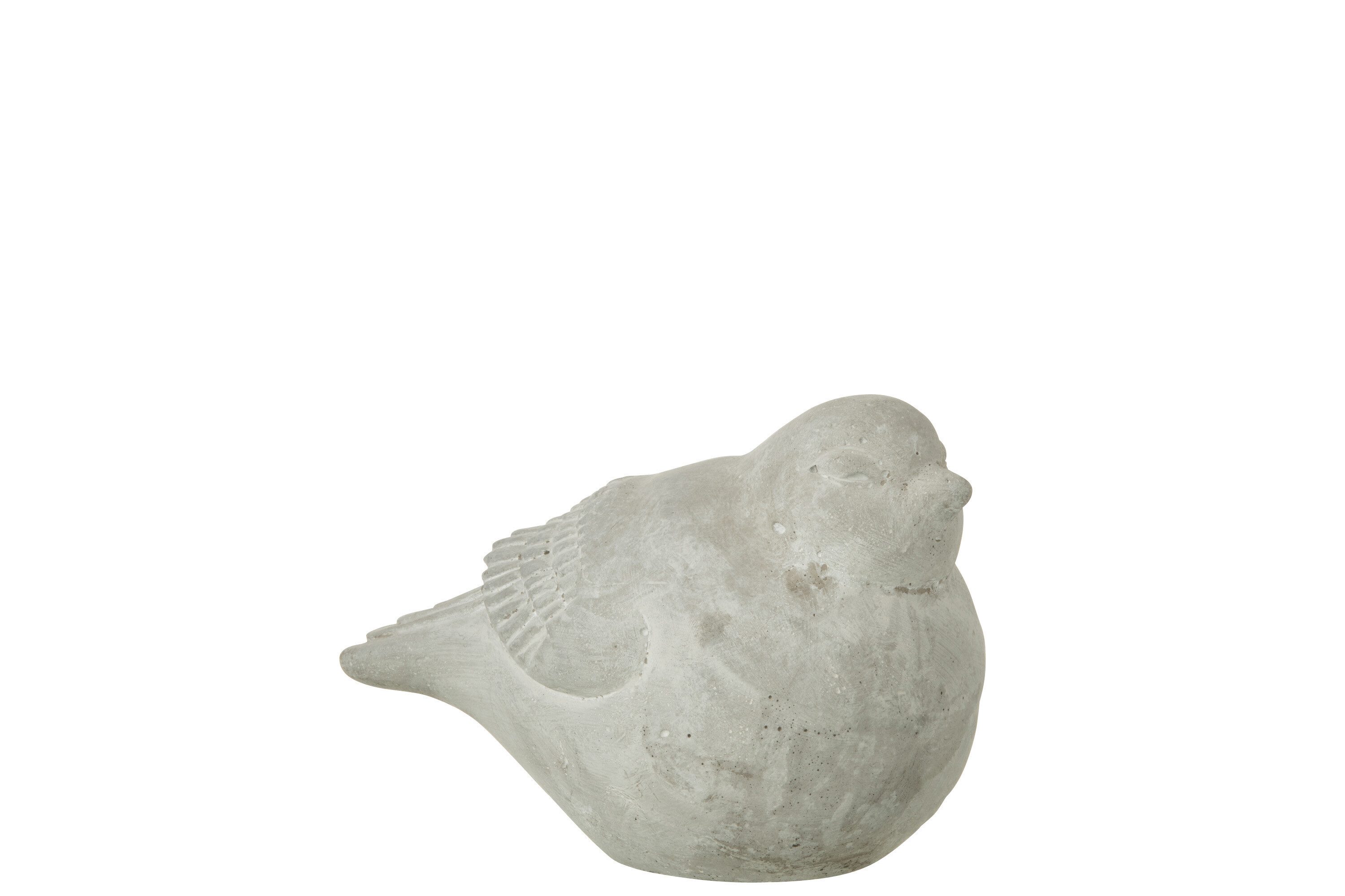 J-line Dekofigur Vogel Figuren Zement Grau Large günstig online kaufen
