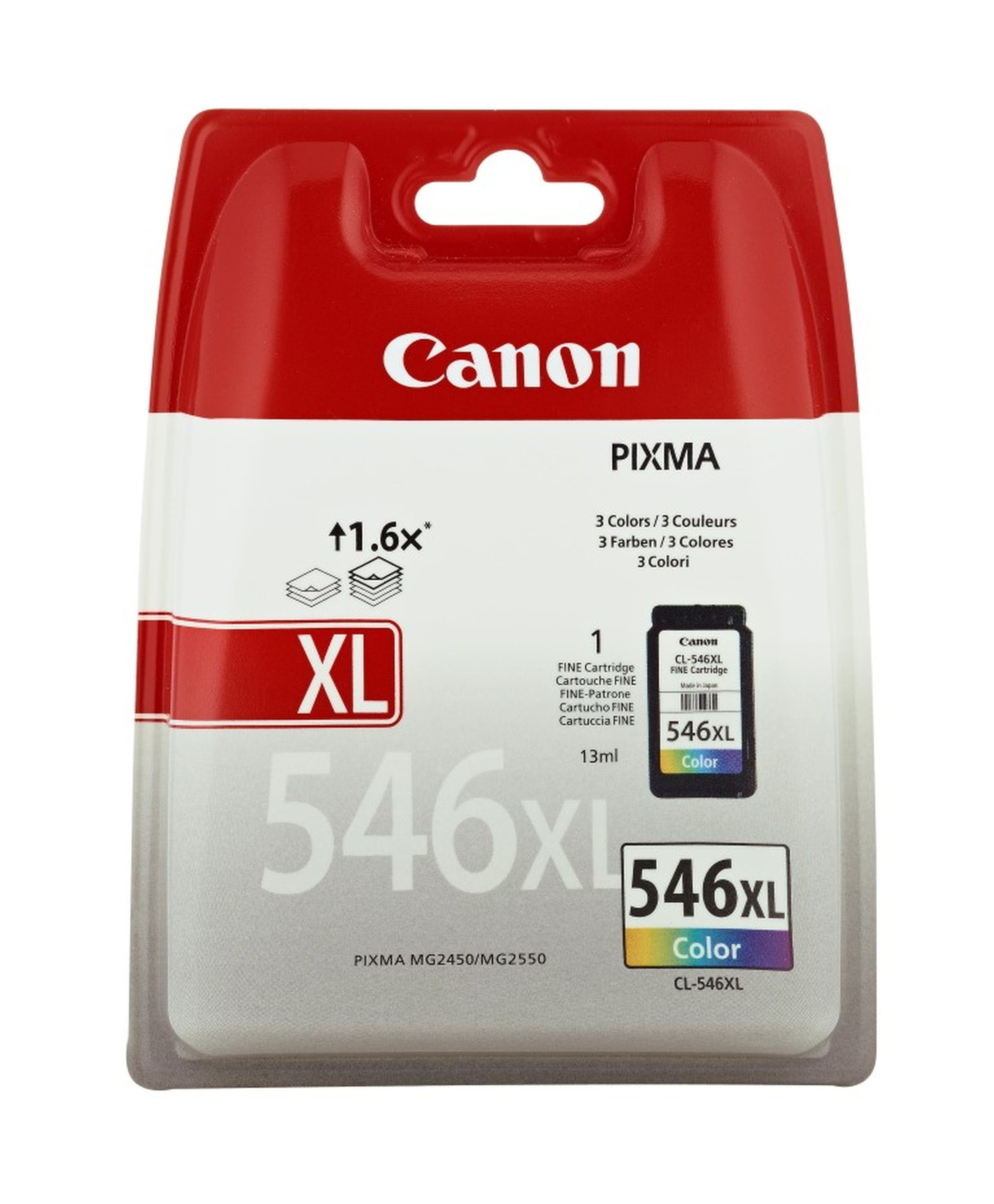 Image of Canon CL-546XL Colour XL Ink Cartridge Tintenpatrone »Tintenpatronen mehrfarbig 13 ml«