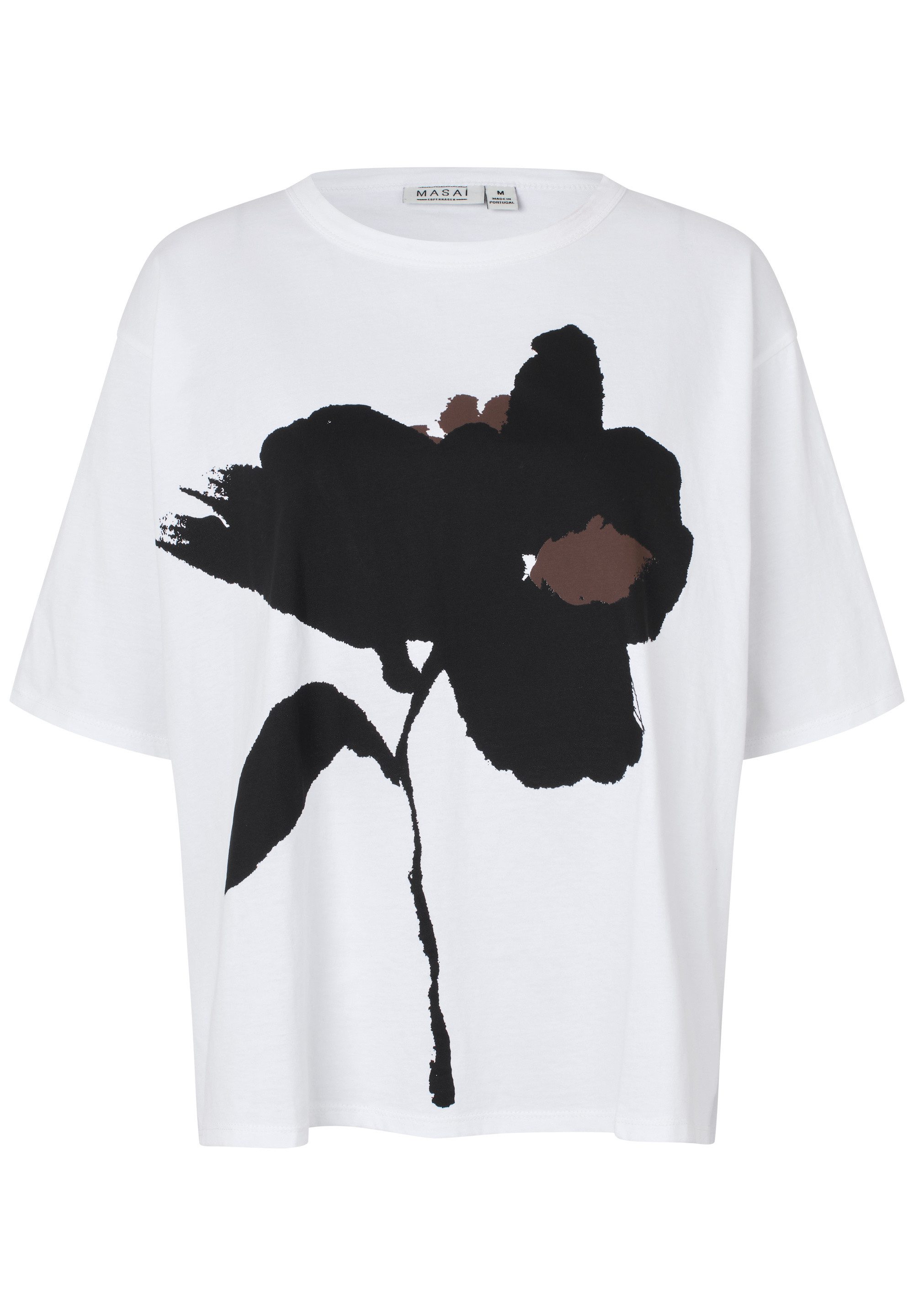 Masai T-Shirt MaDoreann Rundhalsausschnitt, kurze Ärmeln günstig online kaufen