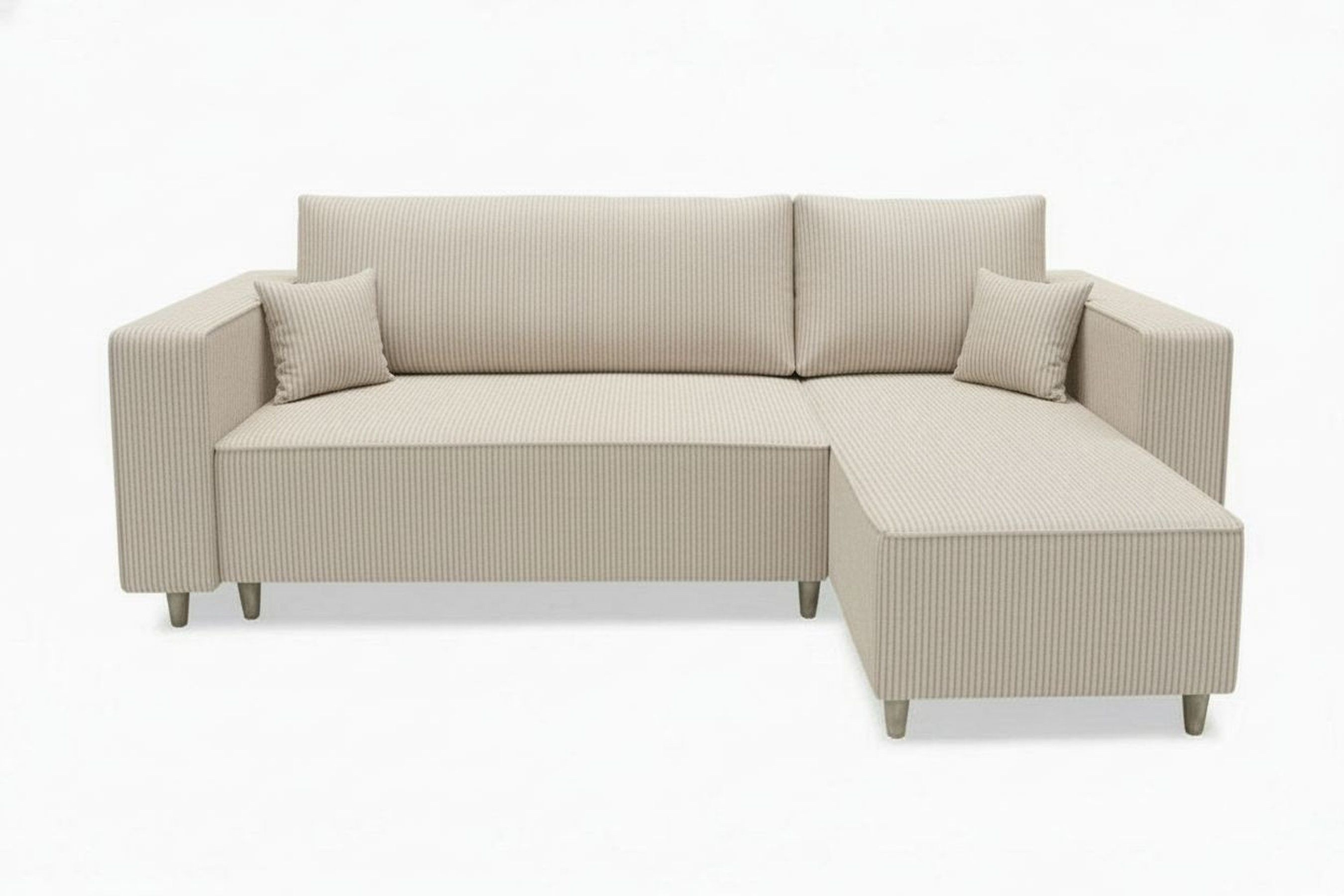 MARPUR Ecksofa RIO, Cordstoff, Bettfunktion und Bettkasten günstig online kaufen