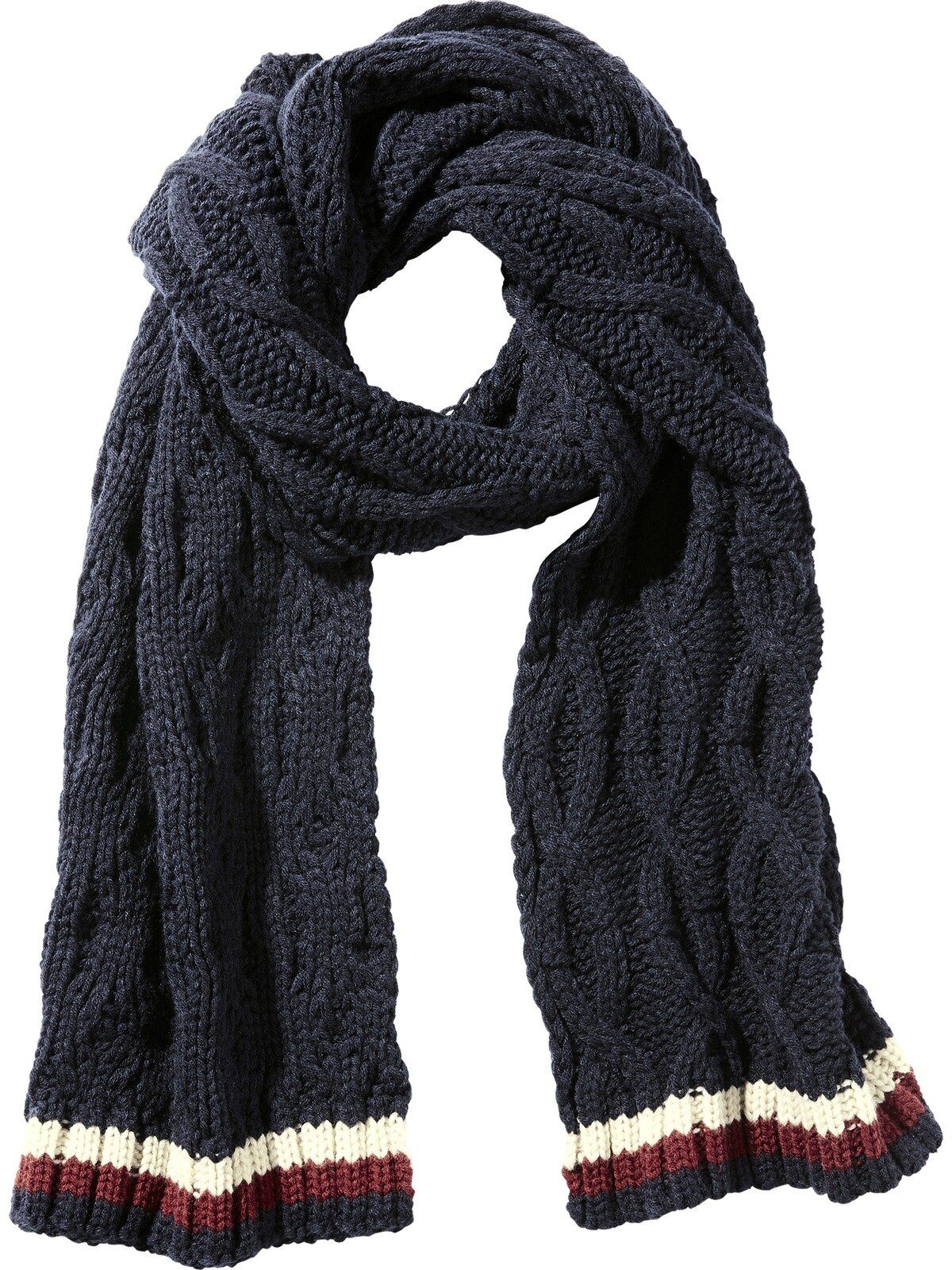 Jan Vanderstorm Strickschal LAAKU, weich und wärmend, nordic Stil günstig online kaufen