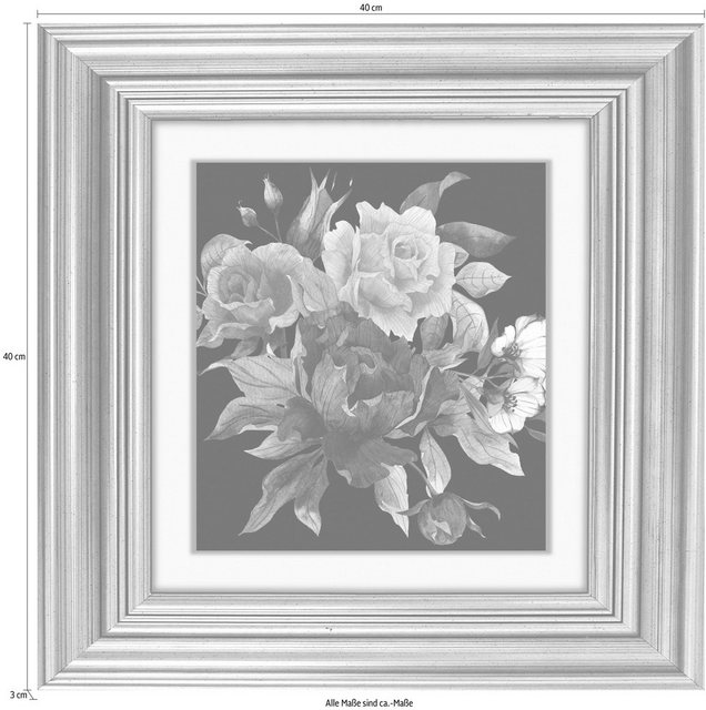 queence Acrylglasbild »Blüten I«-Otto
