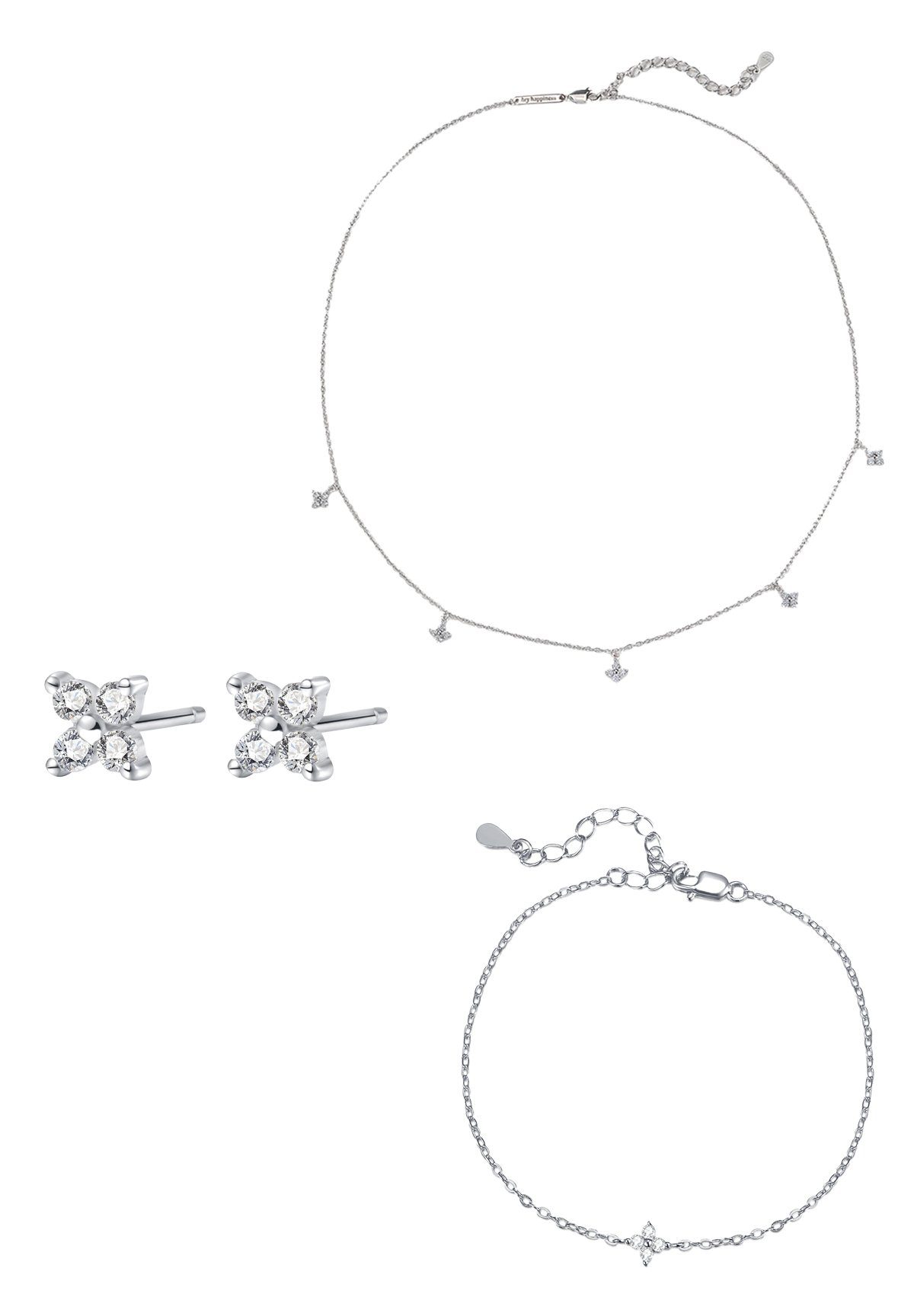 Hey Happiness Ohrring und Ketten Set günstig online kaufen