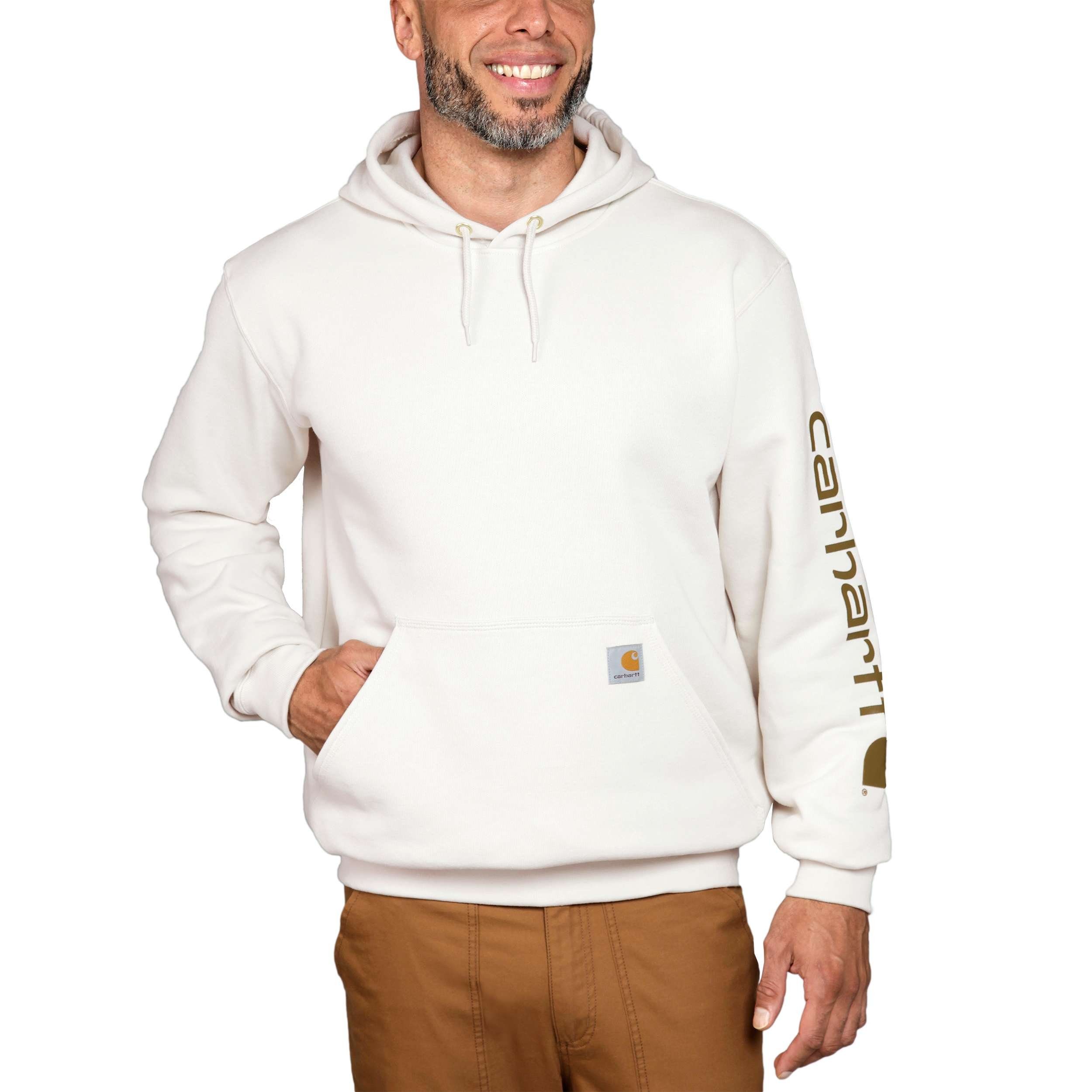 Carhartt Kapuzenpullover Carhartt SLEEVE LOGO HOODED SWEATSHIRT K288 (1-tlg günstig online kaufen