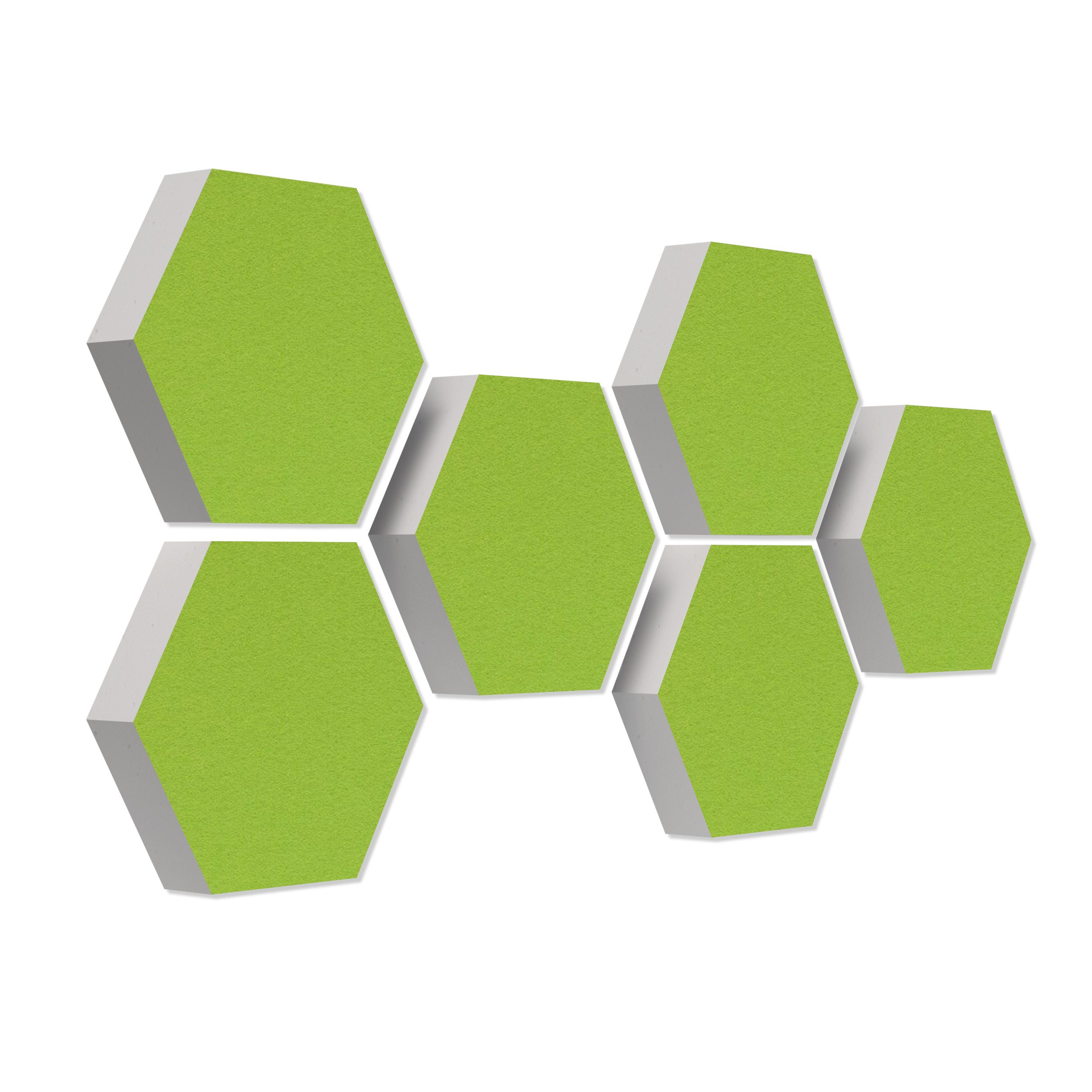 platino24 Akustikplatte 6 Absorber Wabenform Extra aus Basotect ® G+