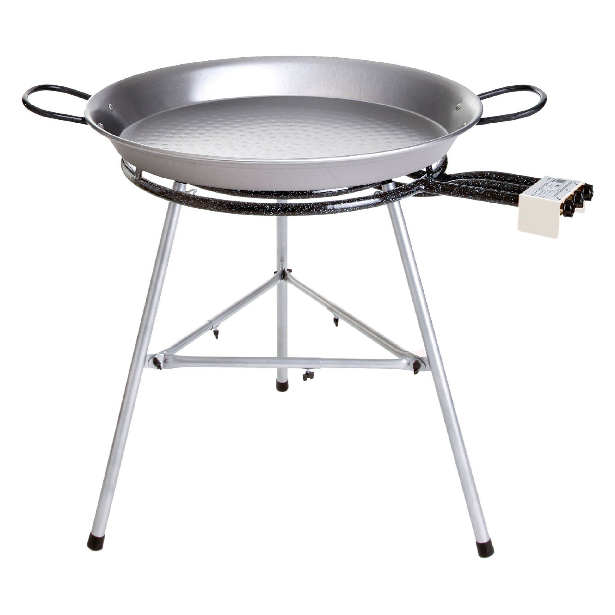 PAELLA WORLD Camping-Gasgrill Paella World Comfort Line Set 8 mit Brenner und Paella-Pfanne aus