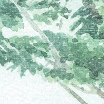 Komar Fototapete Vlies Fototapete - Pride Woods - Größe 300 x 250 cm, glatt, bedruckt, (Packung, 1 St)