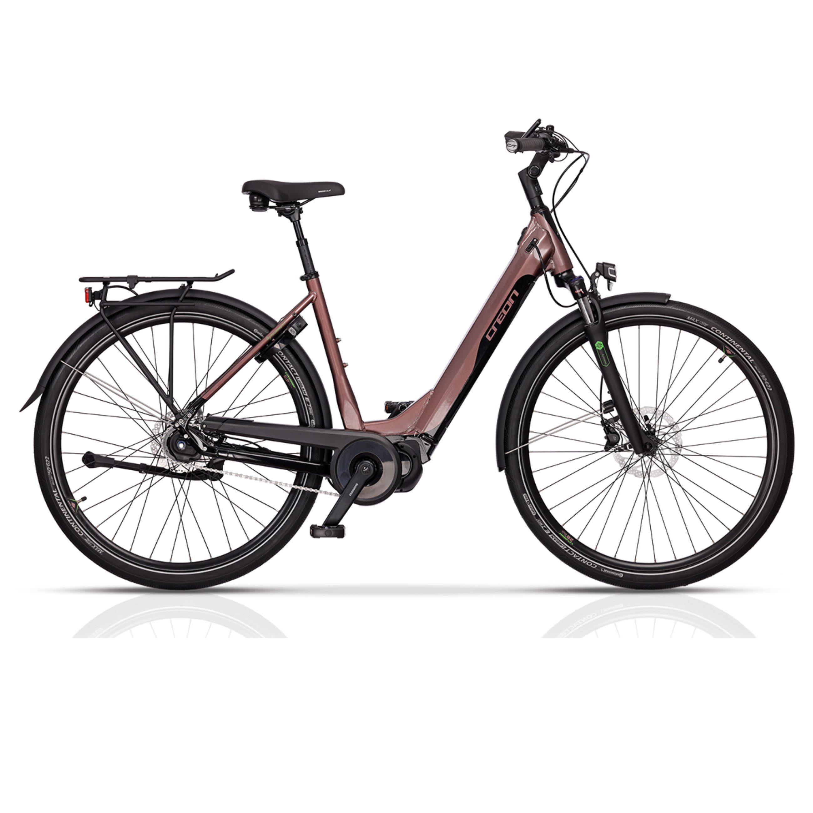Airtracks E-Bike Cityrad 28" Damen E-Bike City Bike Fahrrad e-TOURING 11.7 SHIMANO STEPS E-6100, 5 Gang SHIMANO NEXUS INTER 5 Schaltwerk, Nabenschaltung, Mittelmotor, 504 Wh, Trekking Bike Tiefeinsteiger Low Step - 45cm 50cm 55cm