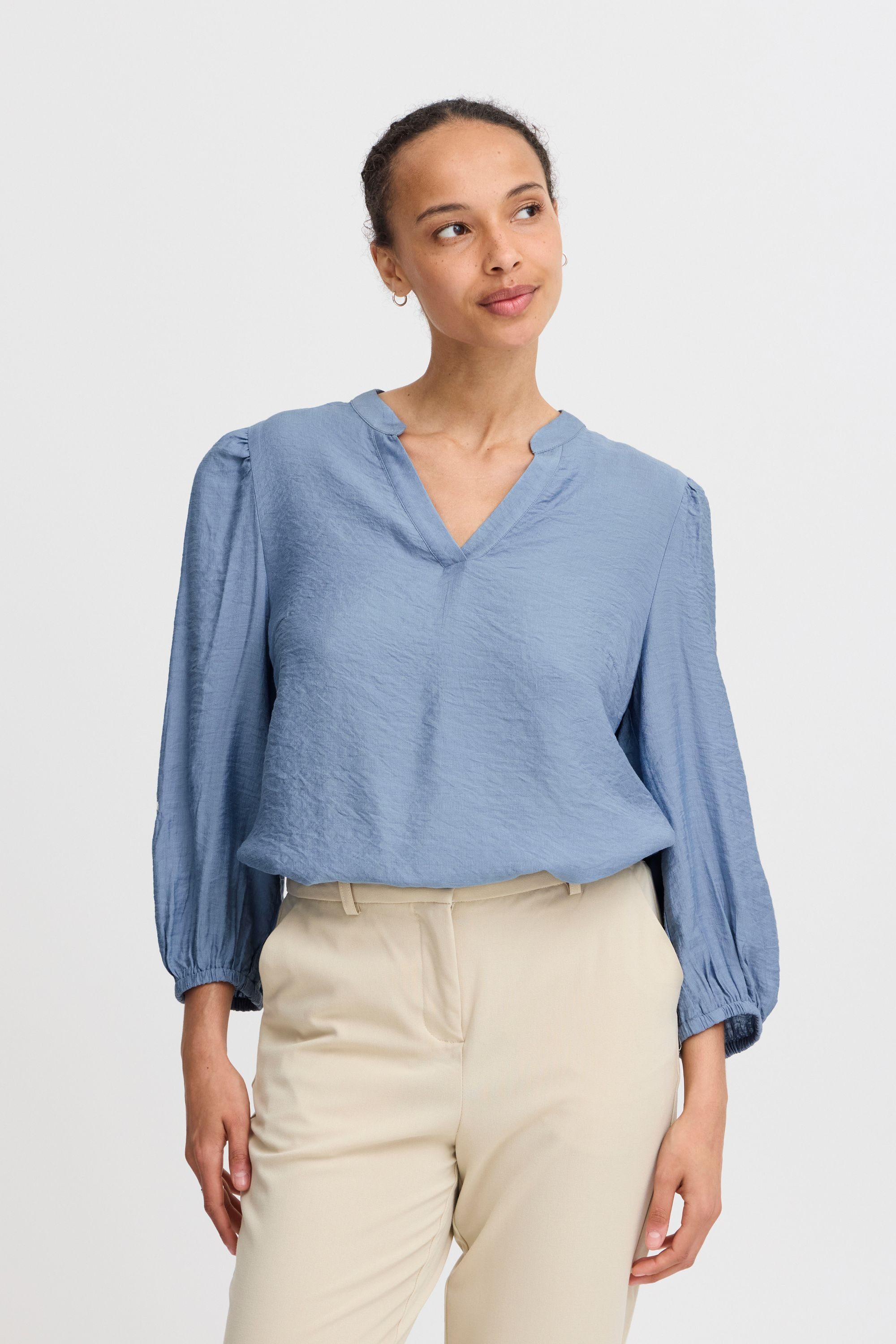 Langarmbluse BYIDAMY EMB BLOUSE -