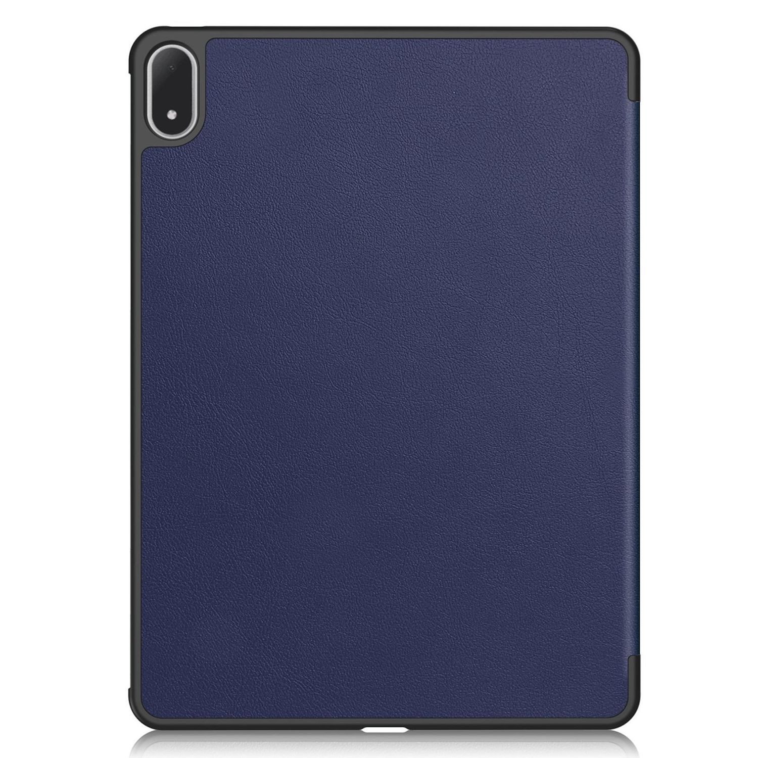 Wigento Tablet-Hülle Für OnePlus Pad 2 Pro / Pad 3 3folt Wake UP Smart Tasche Hülle D- Blau, 3-Fach Halterung, Kratzfest, Leicht
