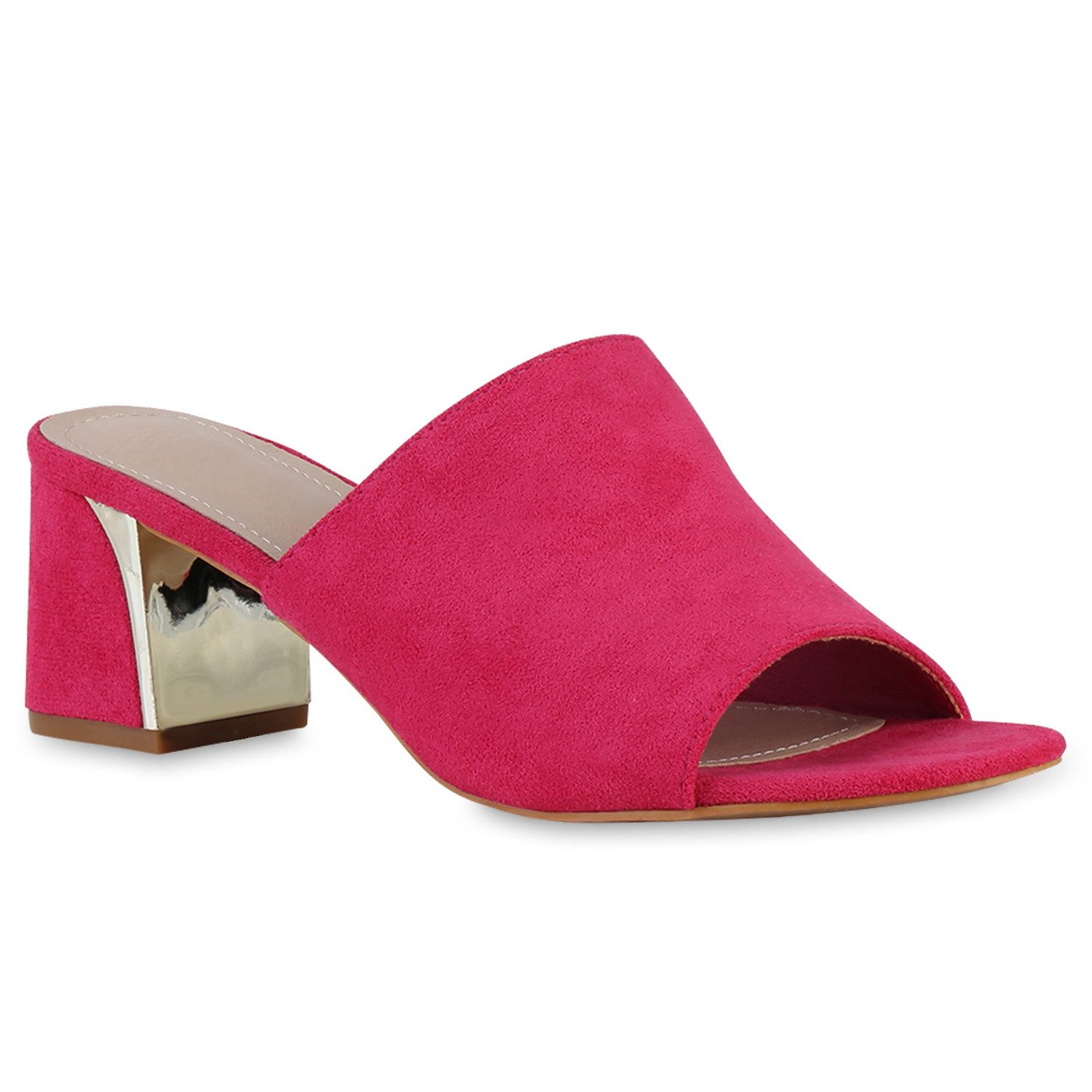 VAN HILL 840884 Sandalette Damen Pantoletten günstig online kaufen