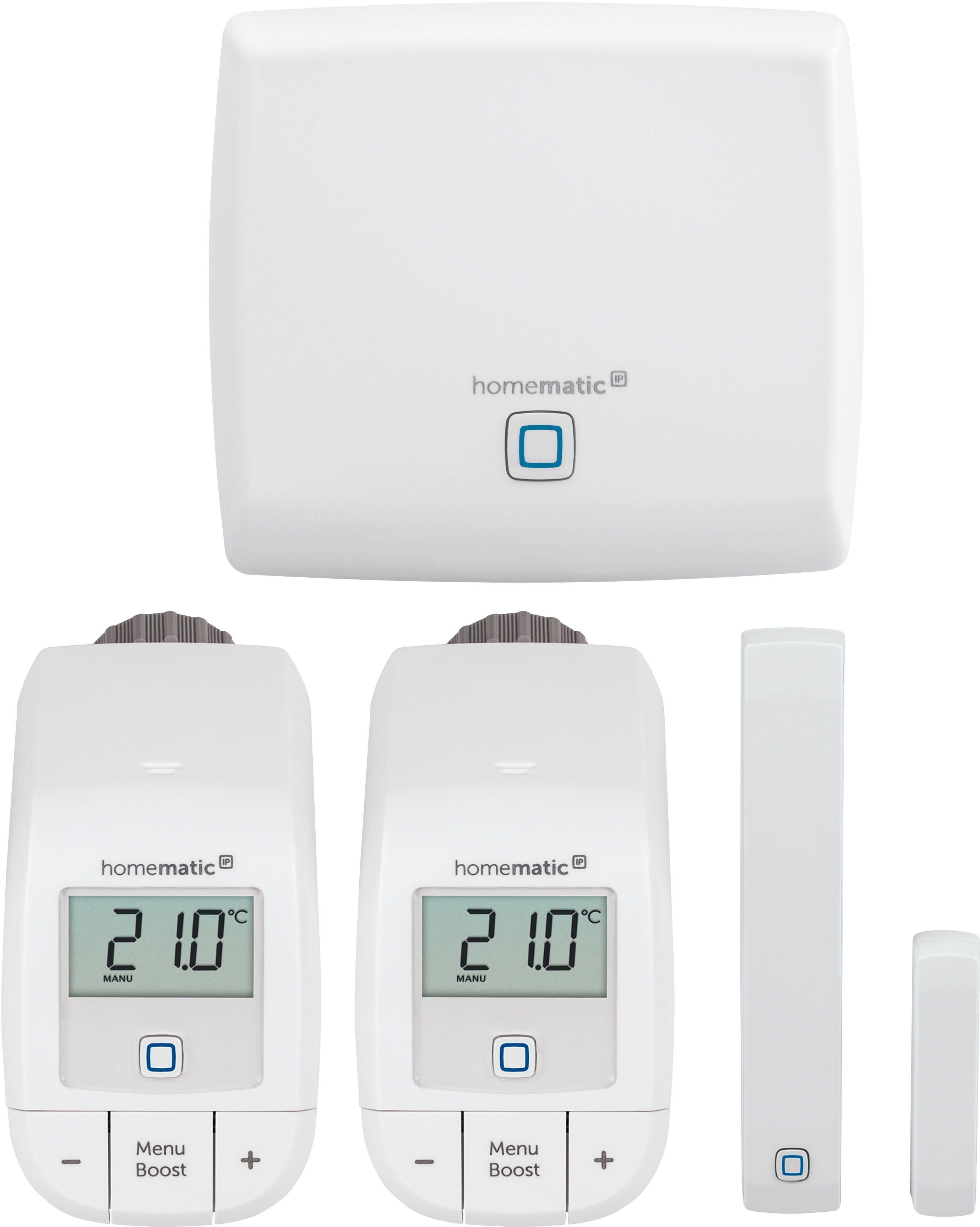 Homematic IP Heizen Basic M (4-tlg) Smart-Home Starter-Set