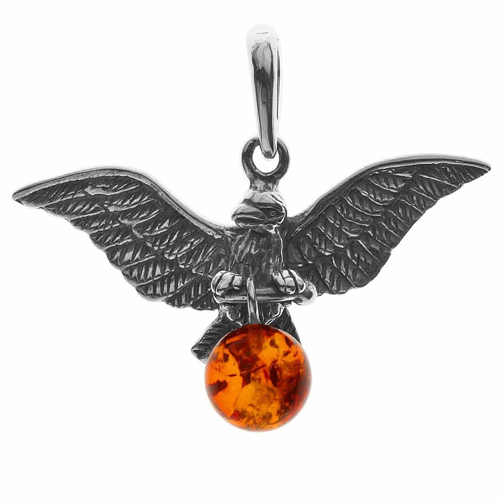 Kettenanhänger Ostsee-Schmuck Anhänger Adler Anhänger Adler