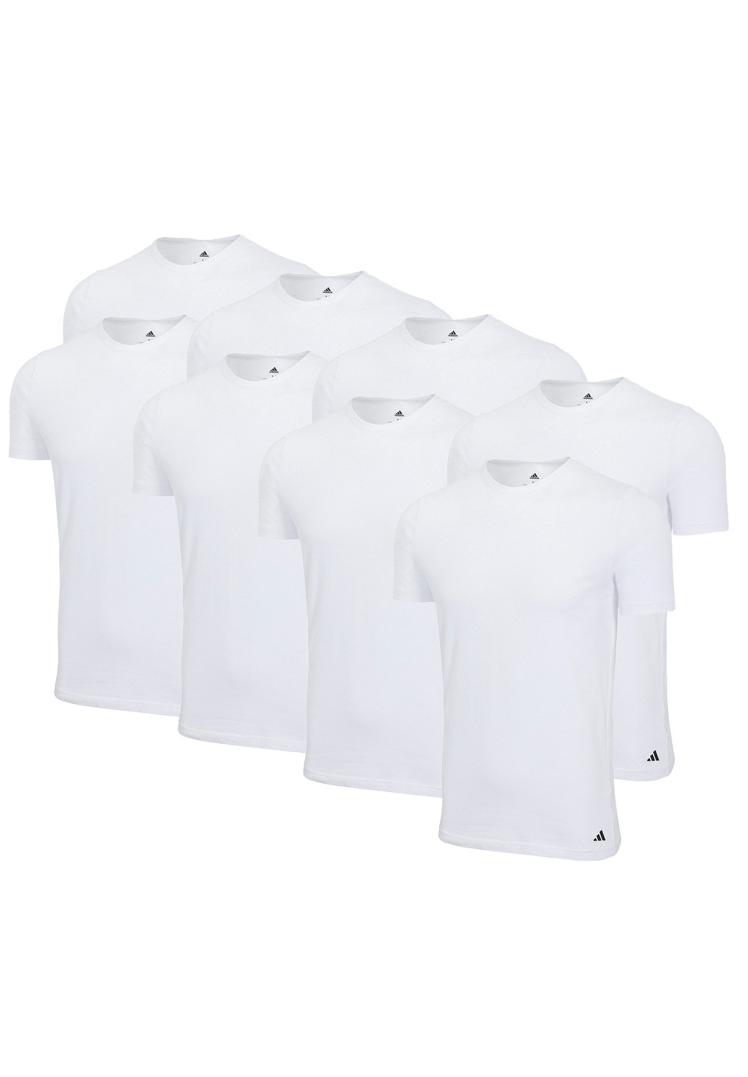 adidas Performance Poloshirt T-Shirt Basic 8P (Packung, 6-tlg., 6er-Pack)