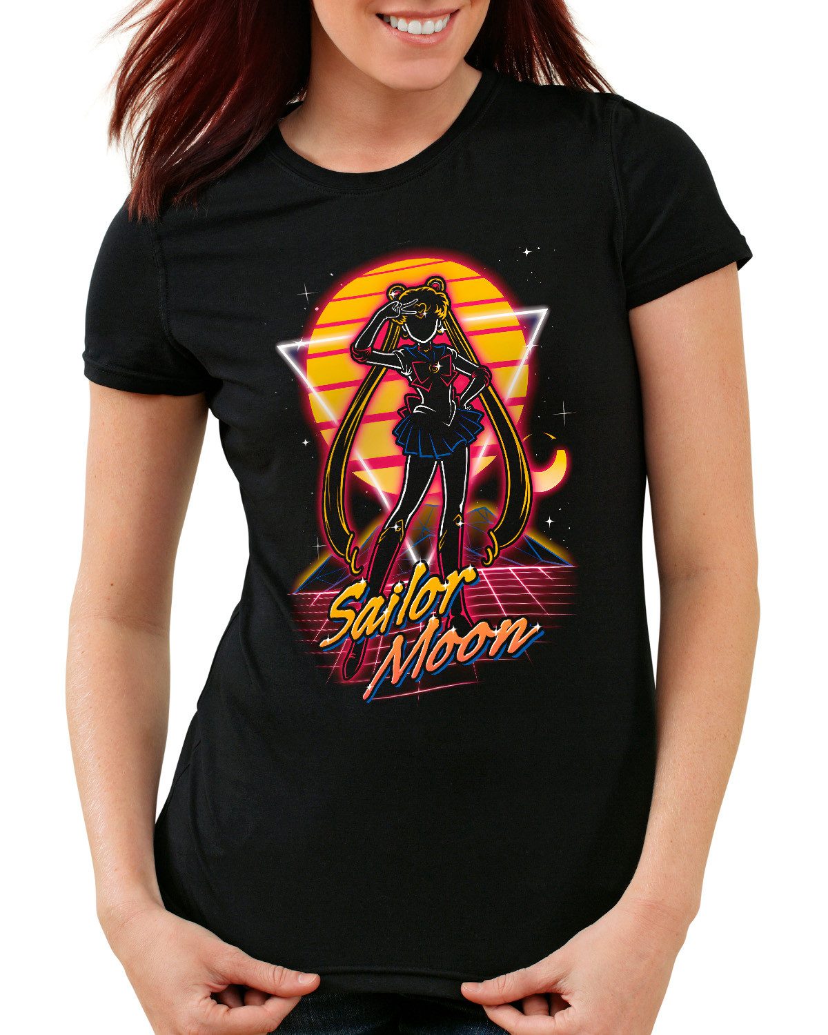 style3 T-Shirt Sailor Bunny sailor moon anime manga cosplay crystal