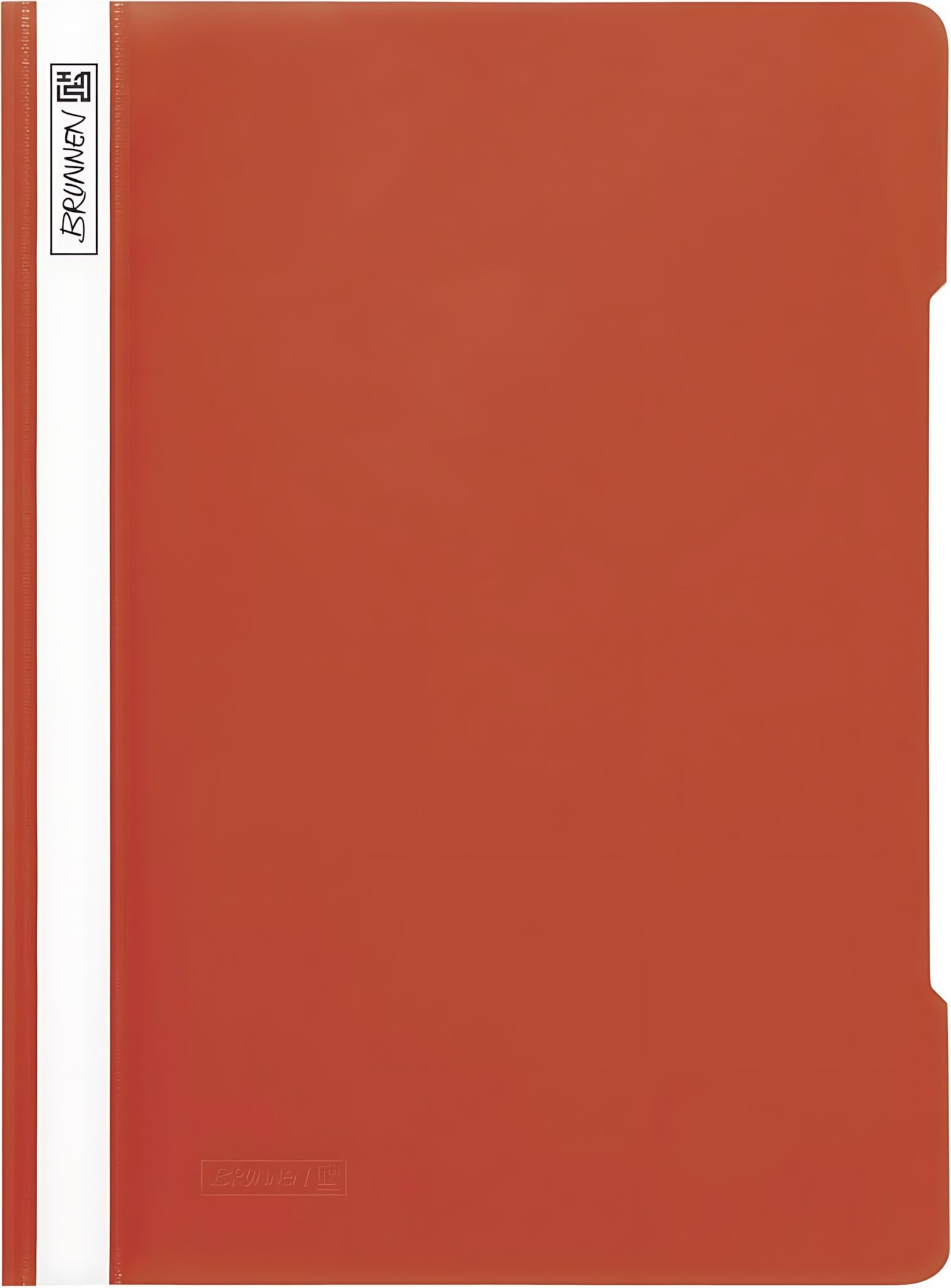 BRUNNEN Hefter BRUNNEN Plastik Schnellhefter A4 PP rot
