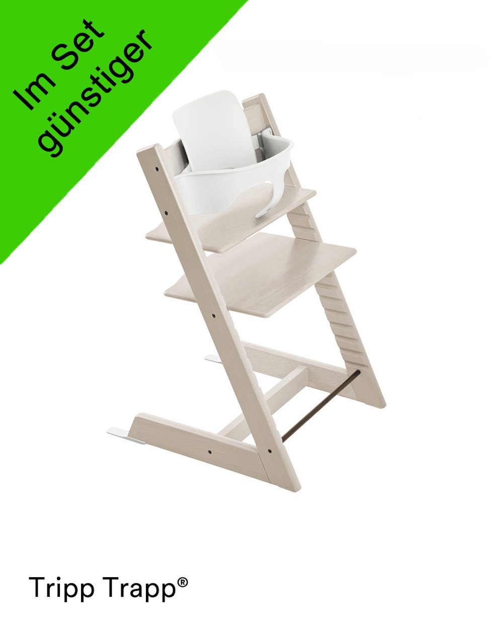 Stokke Hochstuhl Whitewash