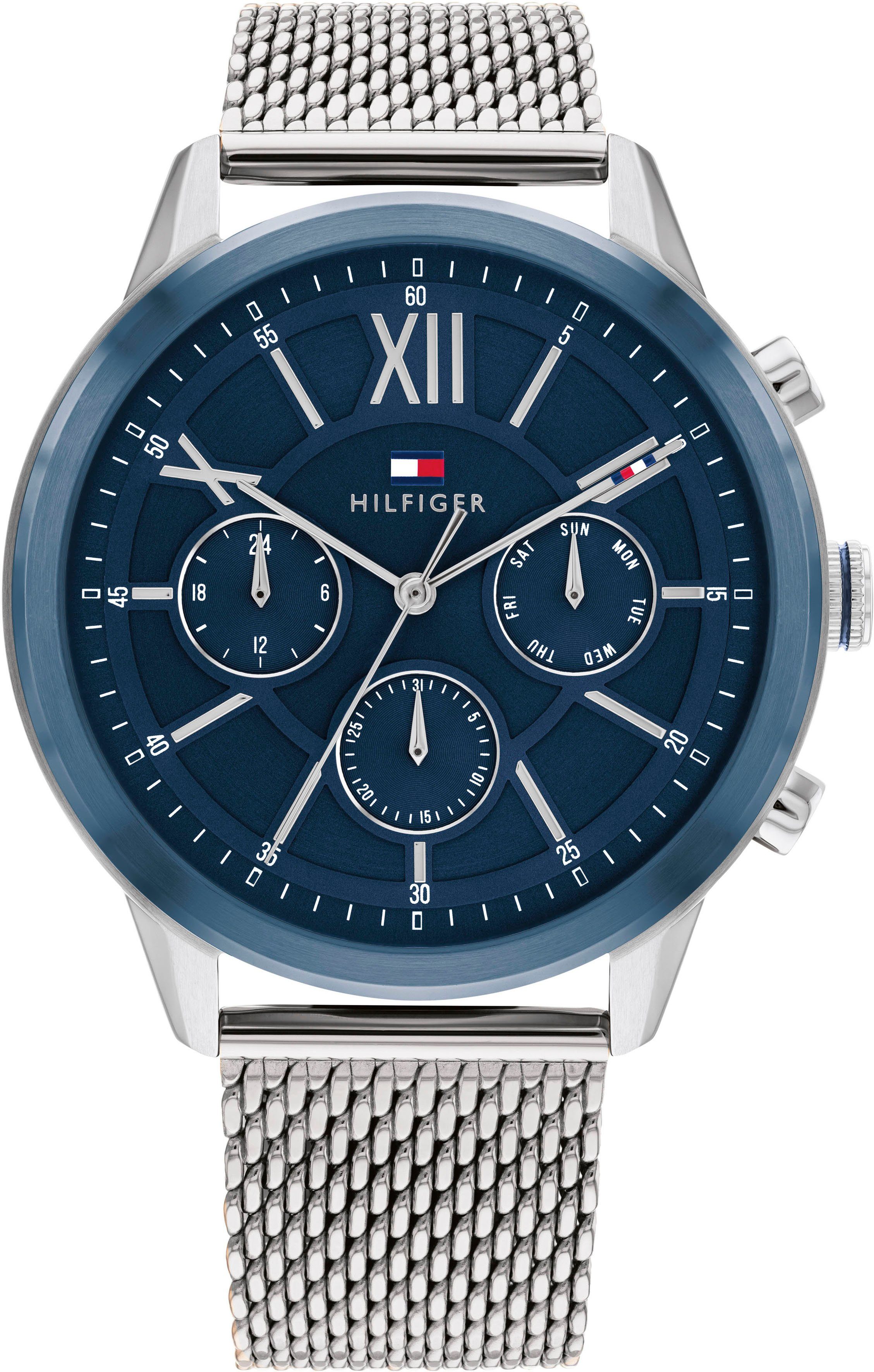 Tommy Hilfiger Multifunktionsuhr DRESS 1710524, Quarzuhr, günstig online kaufen