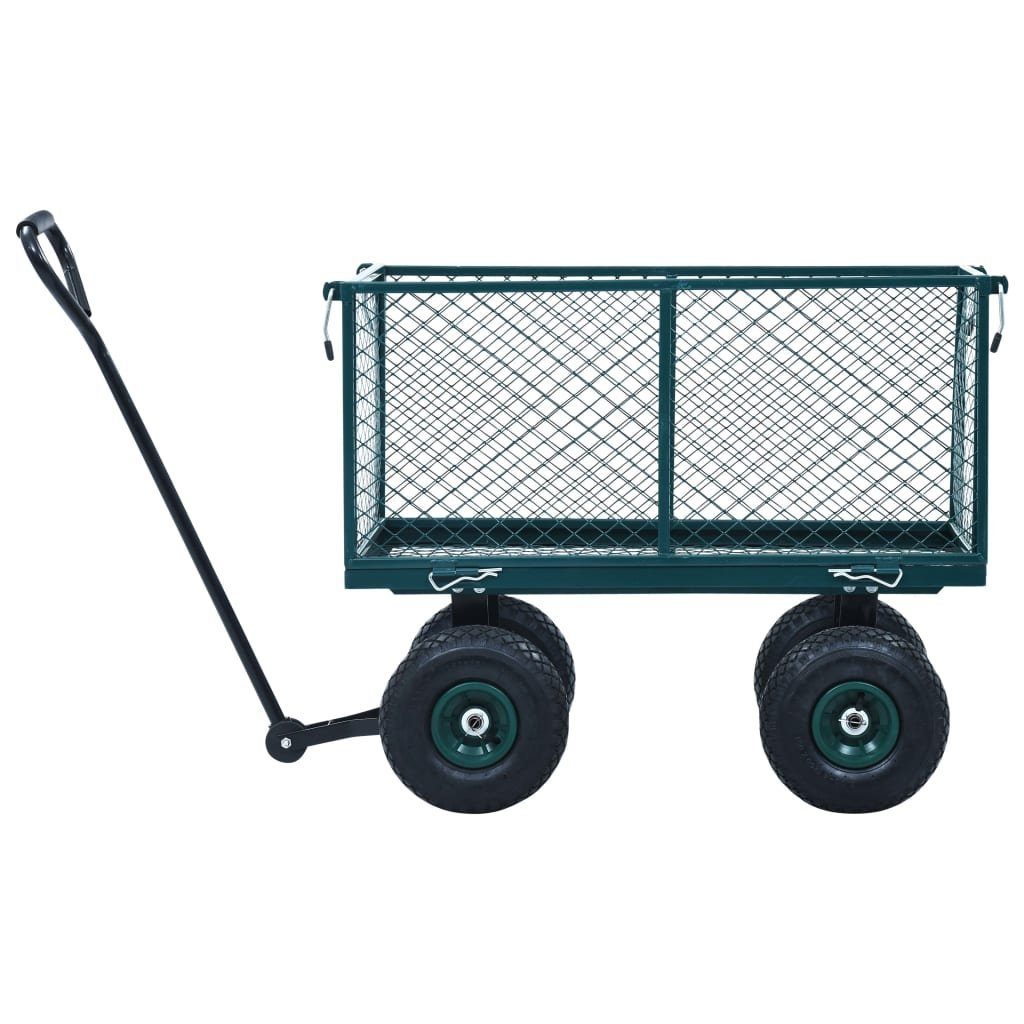 St) Gartenwagen vidaXL 350 Grün (1 kg, Rollwagen